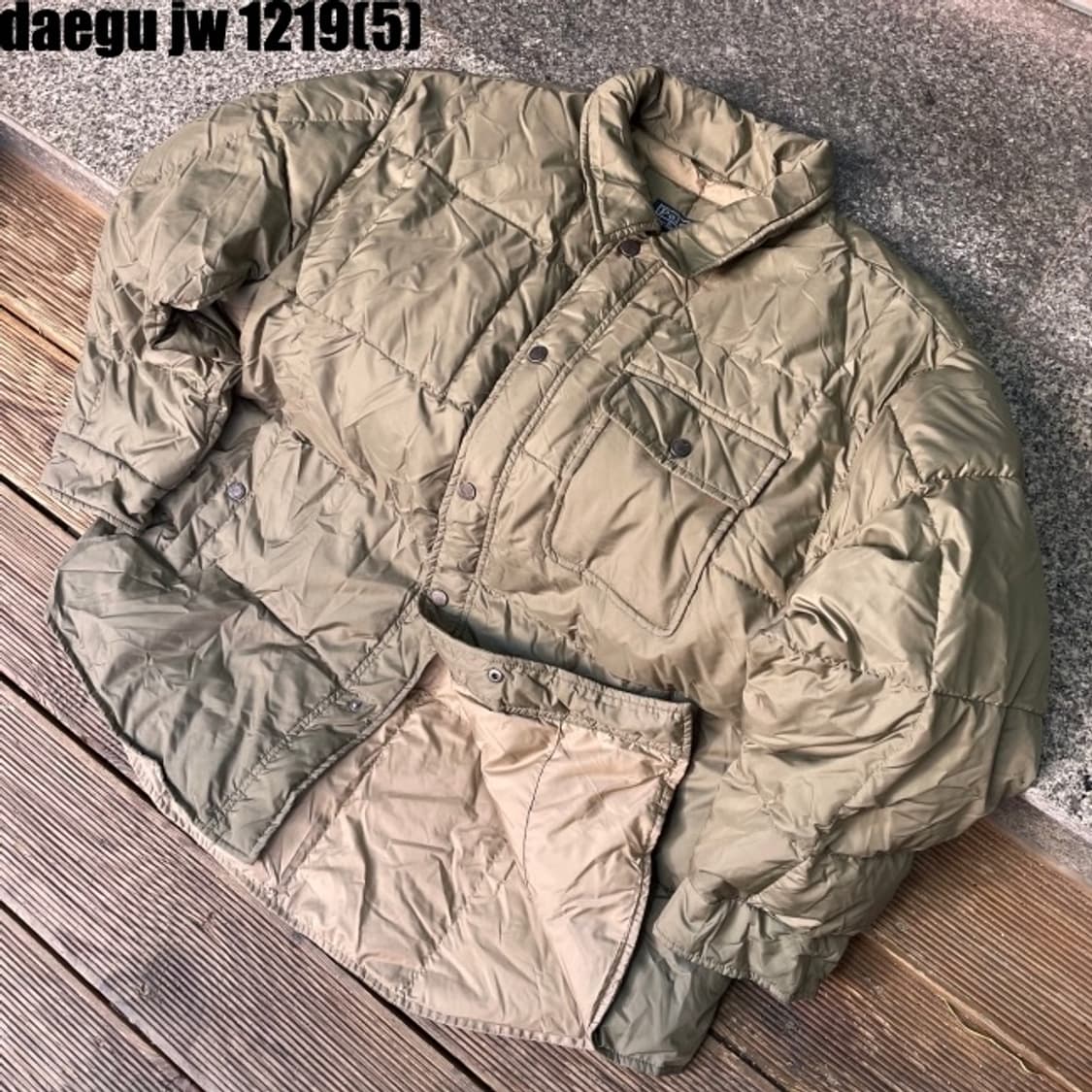 폴로 방풍 셔츠 패디드 자켓 105  상품이미지1