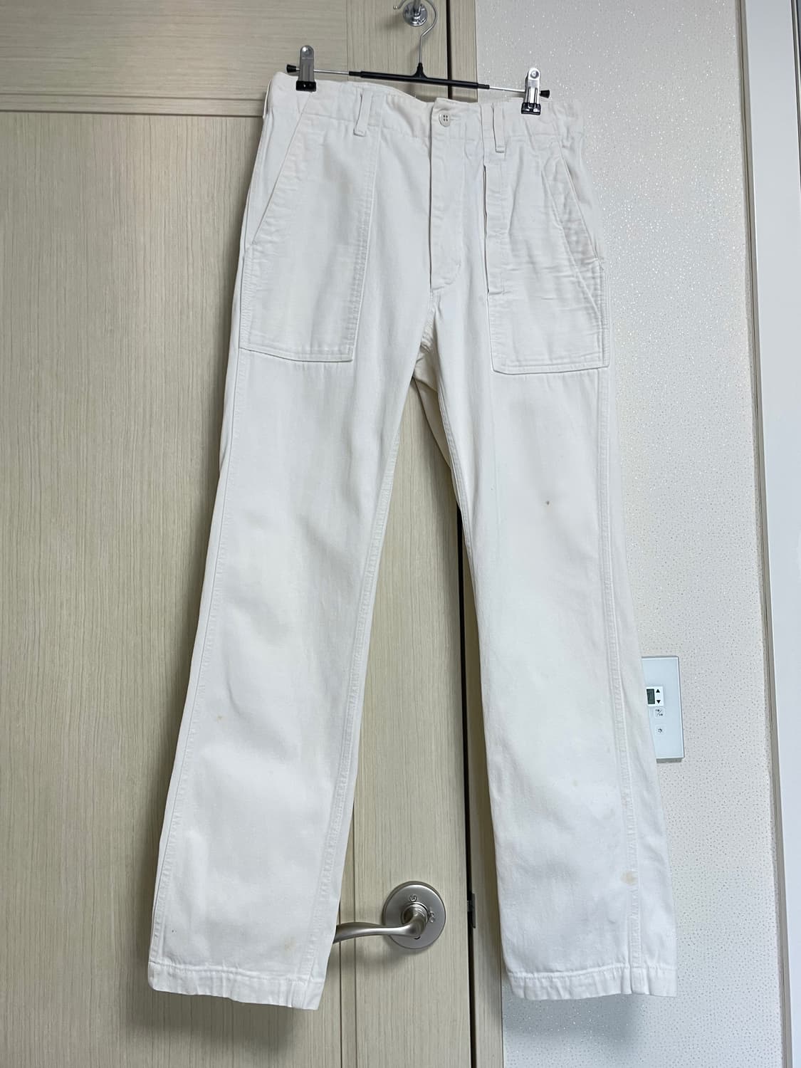 엔지니어드가먼츠 퍼티그 팬츠 화이트 30 상품이미지1