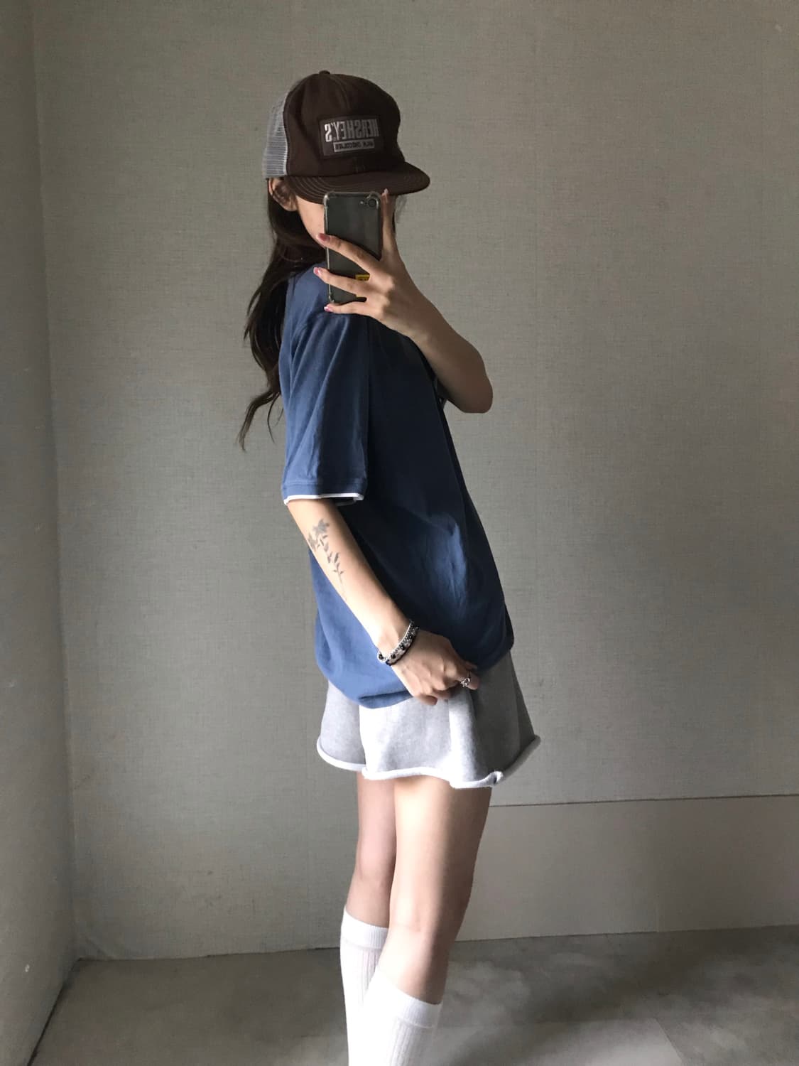 아디다스 뮤트블루 반팔티셔츠 상품이미지4