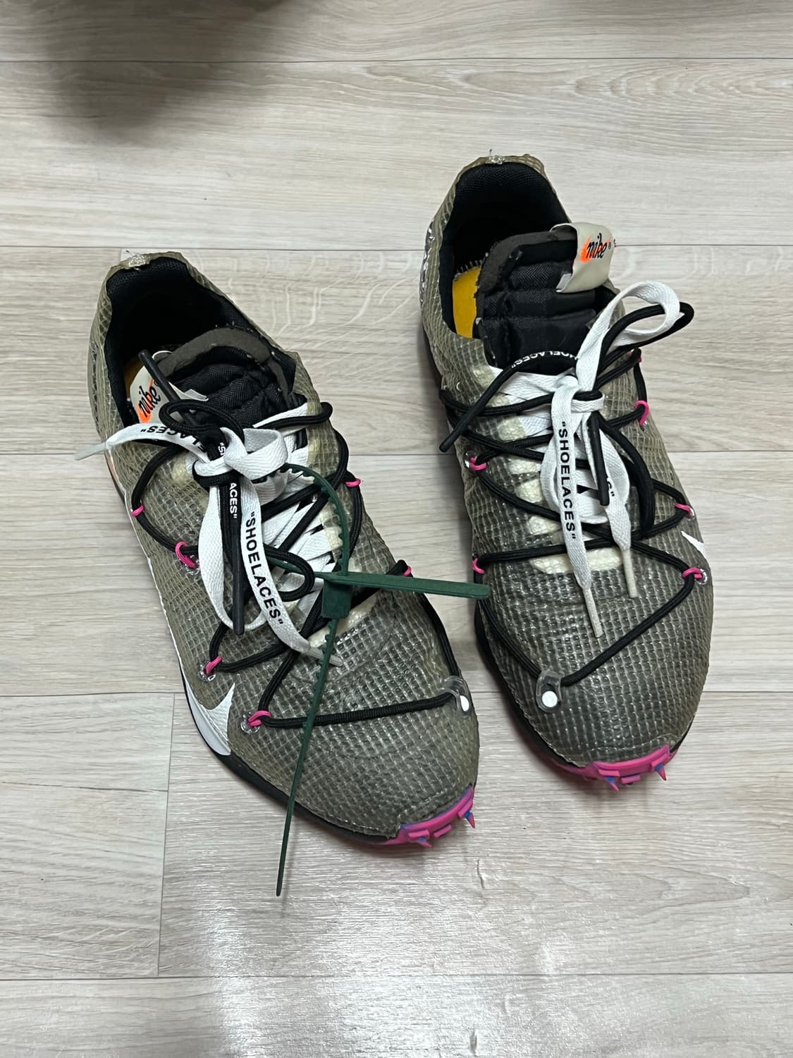 (W) Nike x Off-White Vapor Street Black  상품이미지2