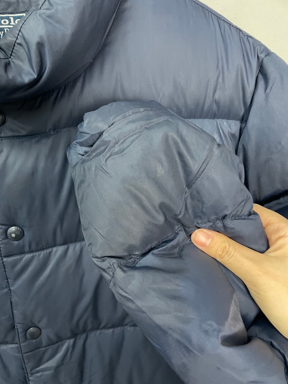 폴로 랄프로렌 네이비 다운 푸퍼 패딩 H1391 상품이미지9