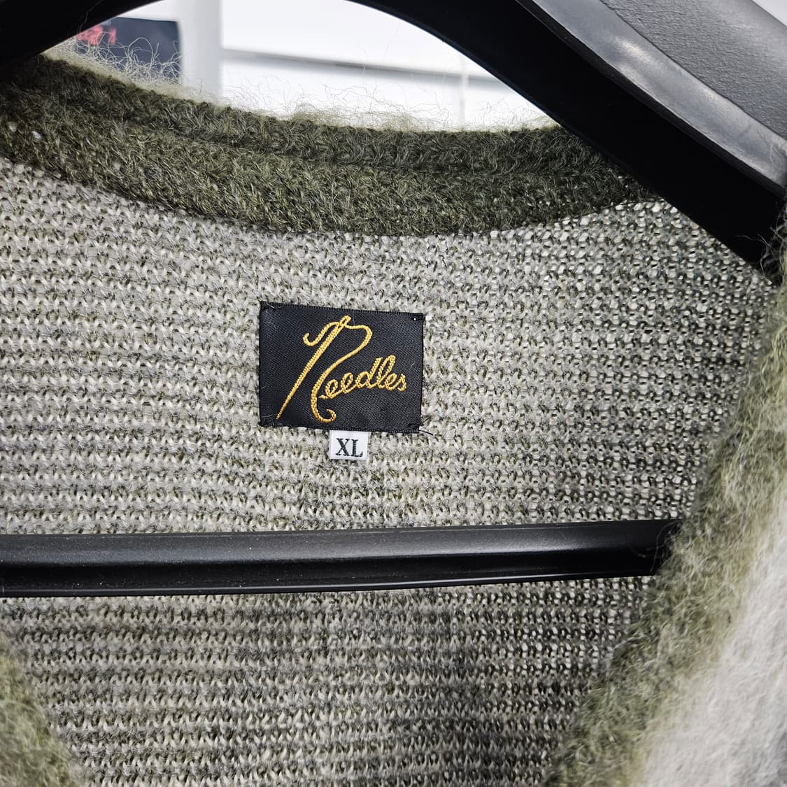 니들스 아가일 모헤어 니트 가디건 XL (스컬프 스토어 별주) 상품이미지2