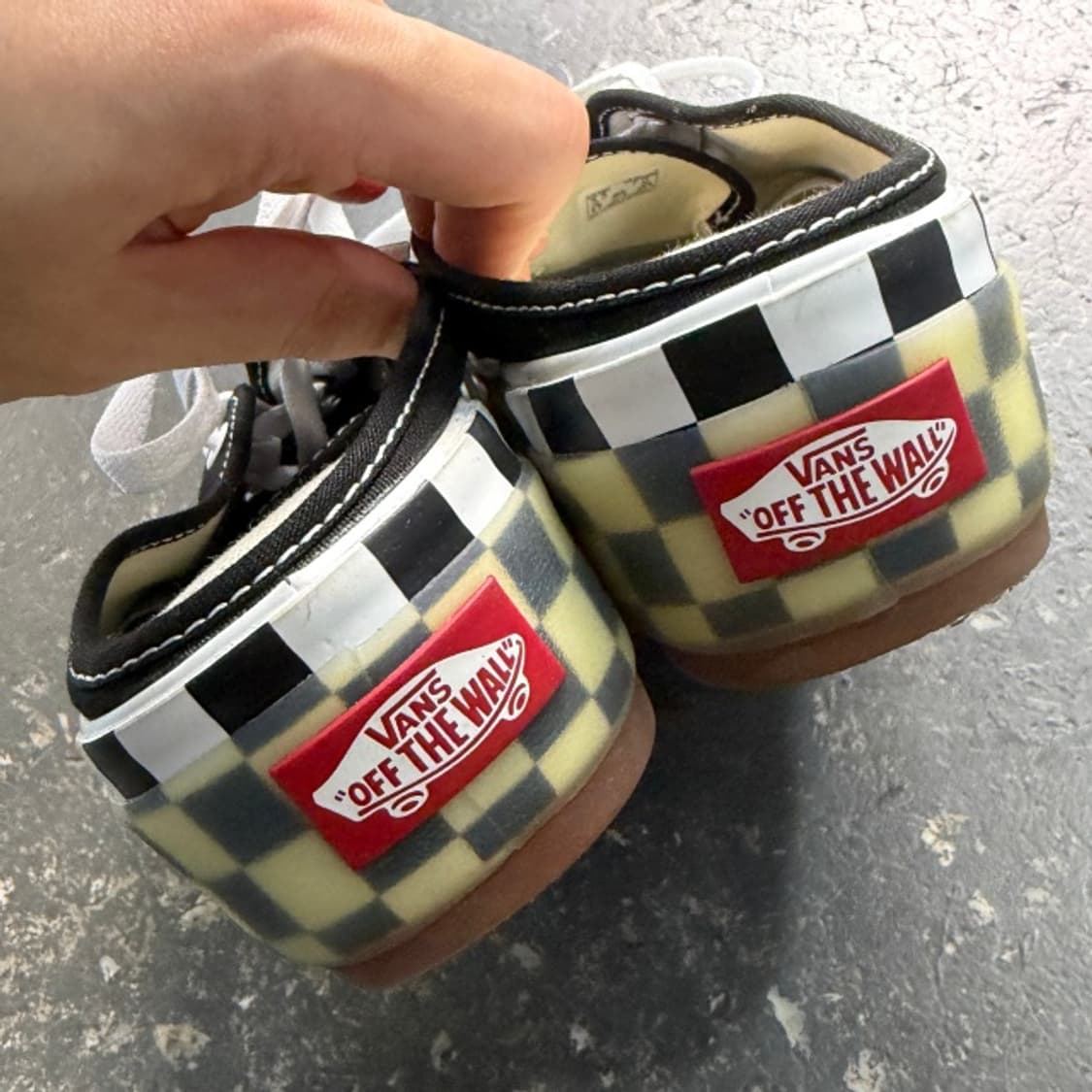 235 반스 어센틱 뮬 스탠딕 캔버스 체커보드 상품이미지4