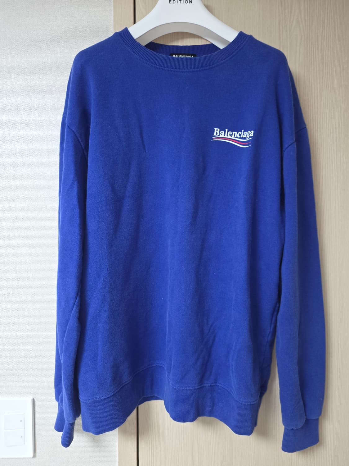 발렌시아가 맨투맨 XL 상품이미지1