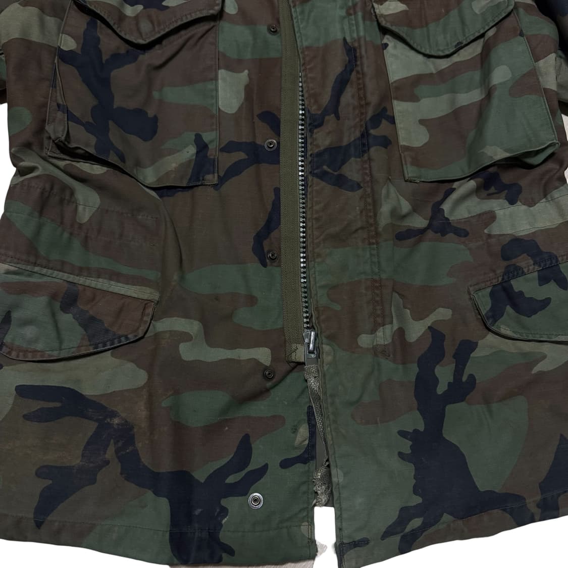Us Army M-65 우드랜드 카모 필드자켓 상품이미지4