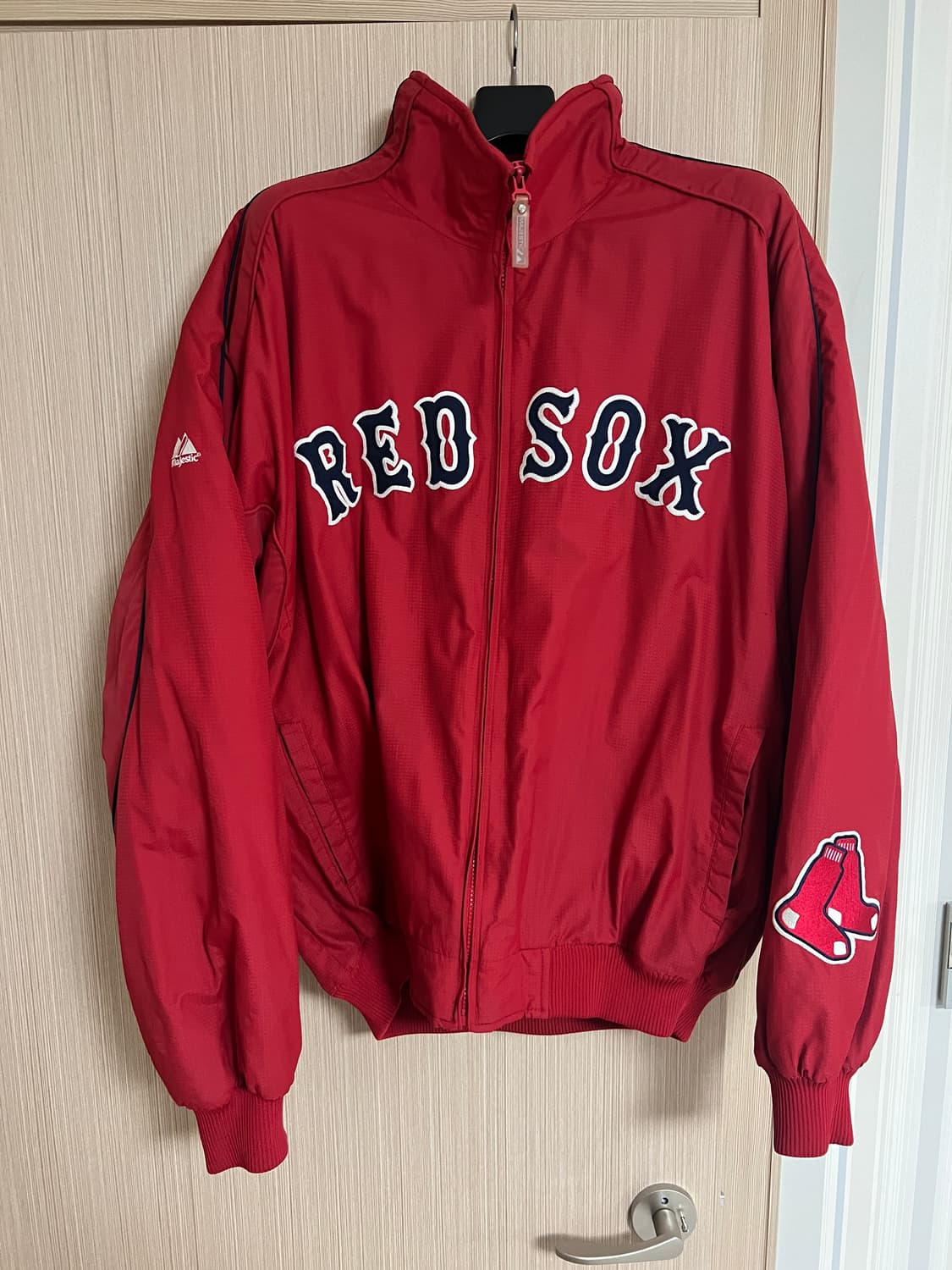 XL 마제스틱 보스턴 레드삭스 덕아웃 자켓 오왼 상품이미지1