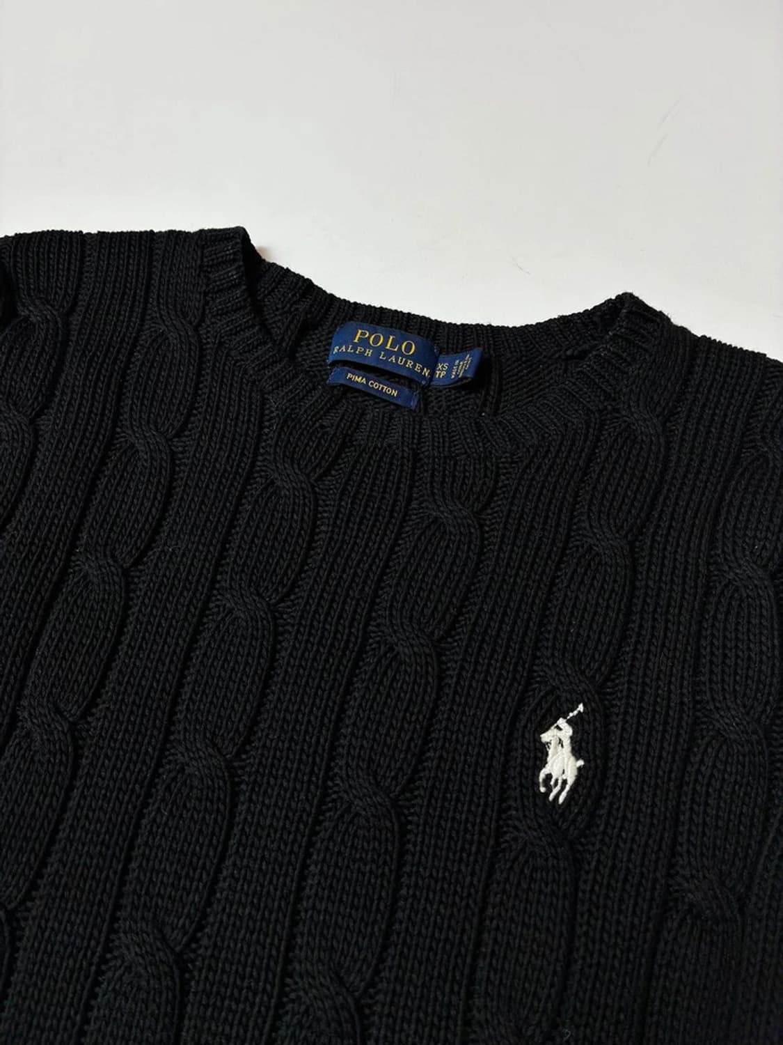 폴로 랄프로렌 피마코튼 신형 꽈배기 코튼 니트 PN8625 상품이미지3