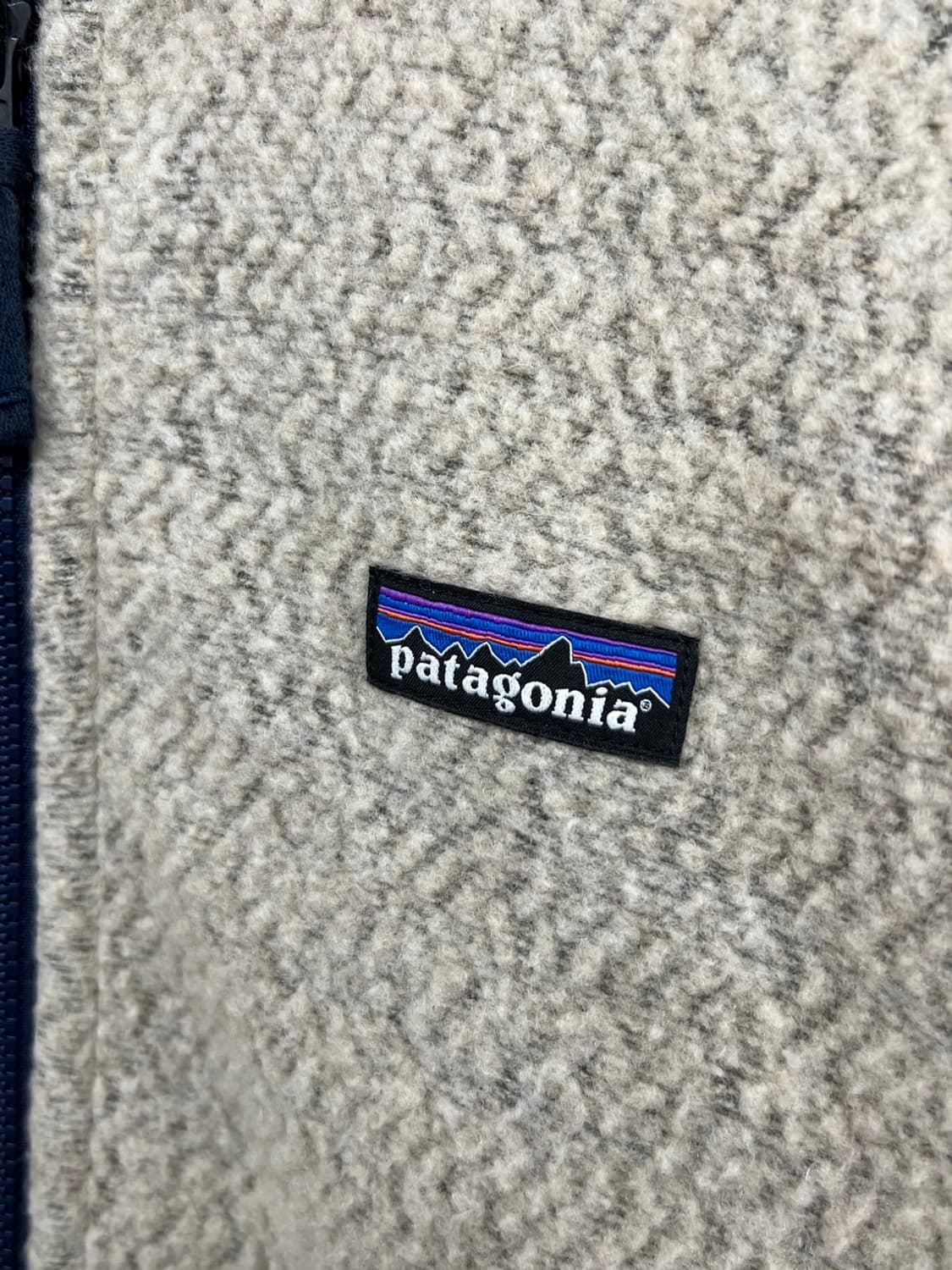파타고니아 양모 울리에스터 플리스 집업  상품이미지3