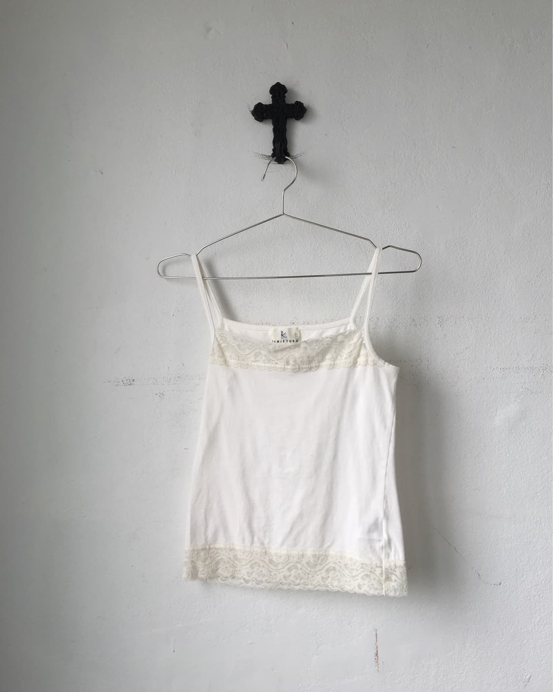 Kumikyoku lace trimming sleeveless 상품이미지1