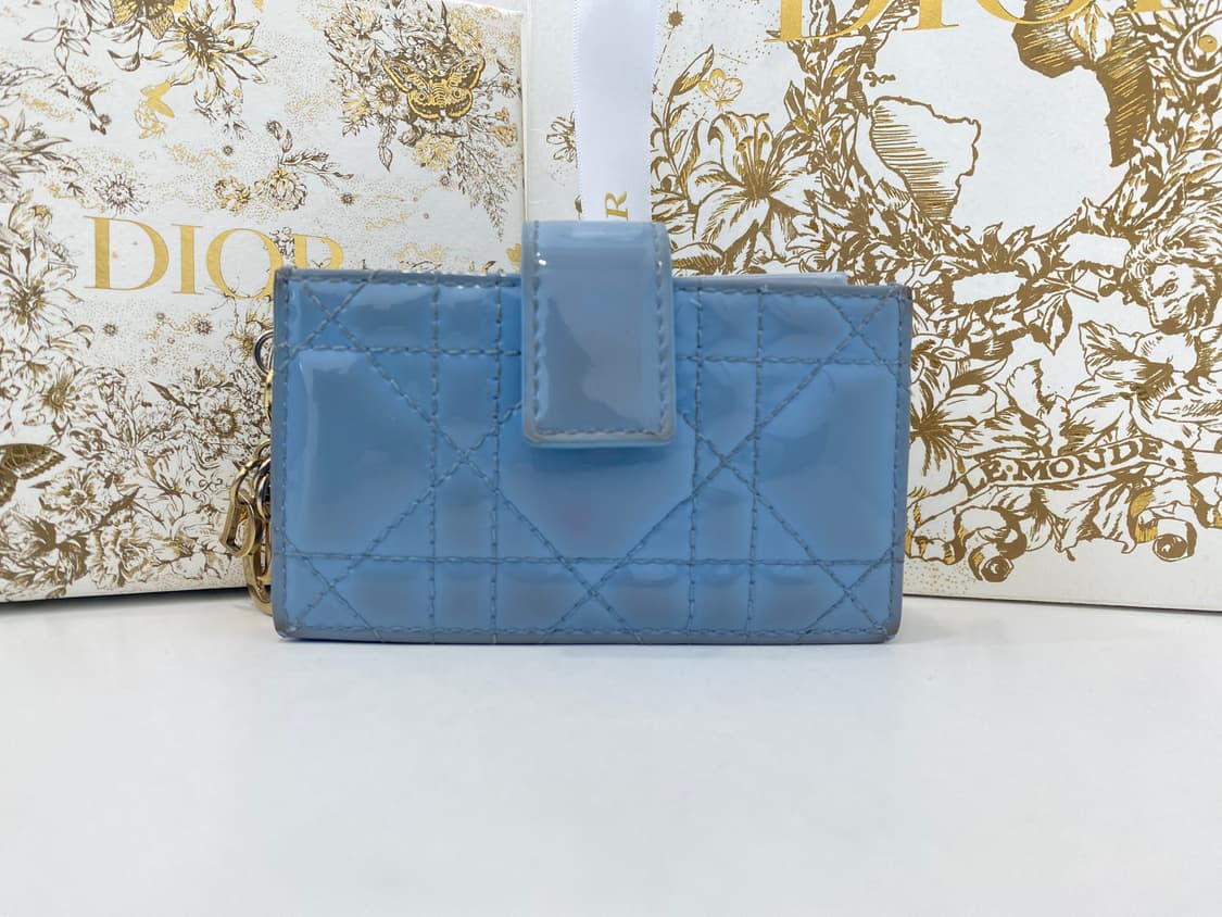 디올 페이던트 까나쥬 이코디언 카드지갑 상품이미지1