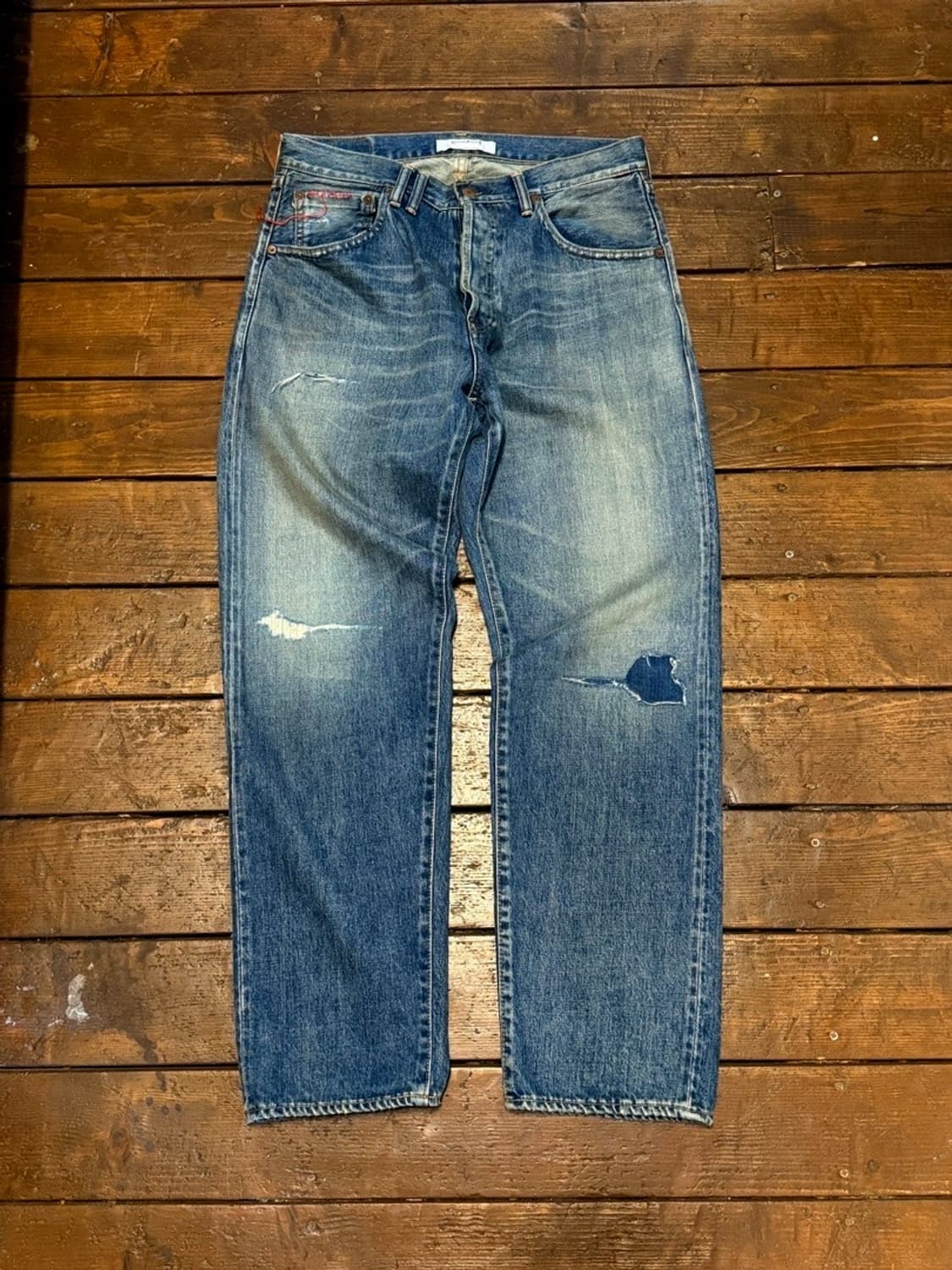 아나크로놈 ANACHRONORM Context라인 레귤러 테이퍼드 핏 빈 상품이미지1