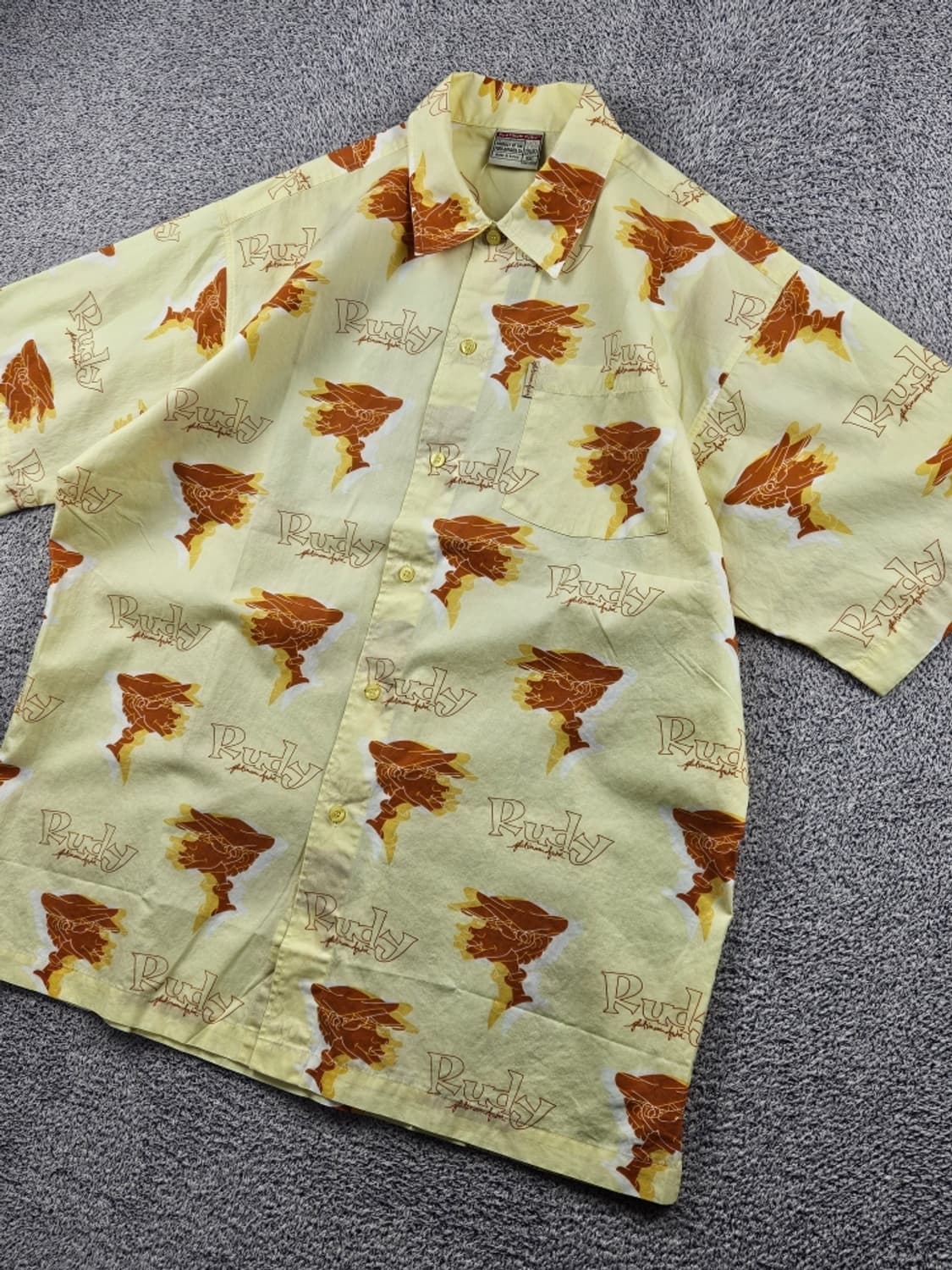 후부 올드스쿨 루디 반팔 셔츠 ( 2XL ) / 12707 상품이미지5