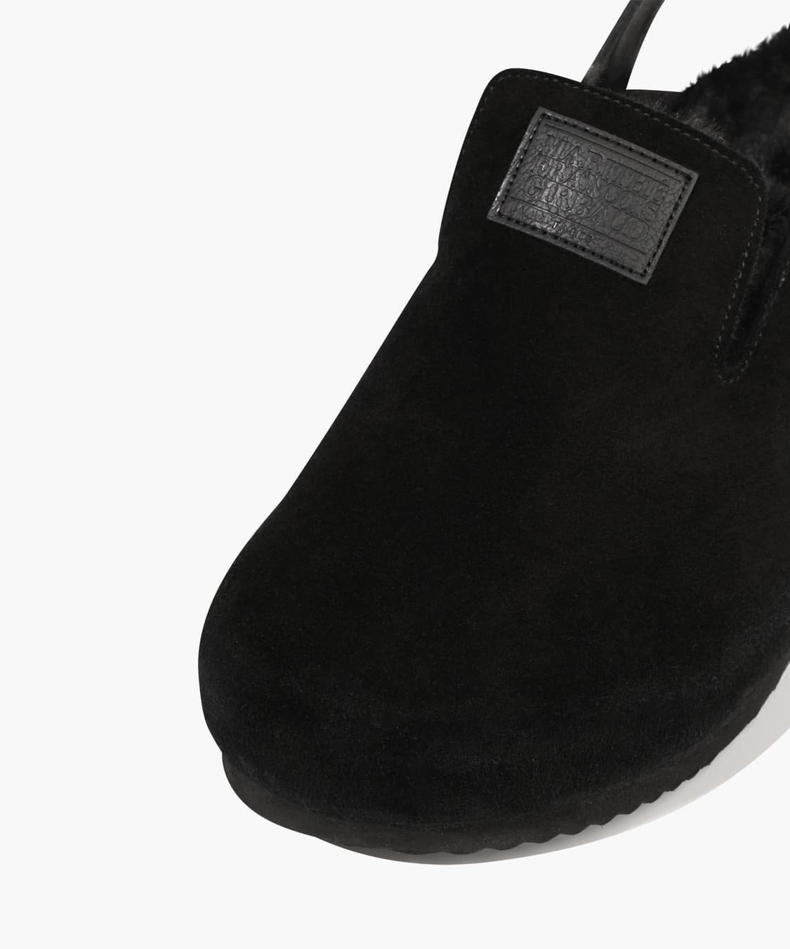 마리떼 스웨이드 스트랩 클로그 블랙 270 (새상품) 상품이미지5