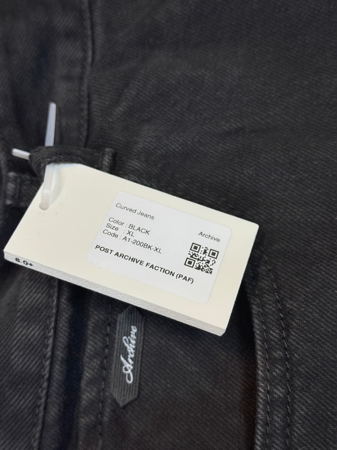 포스트아카이브팩션 커브드 팬츠 상품이미지3