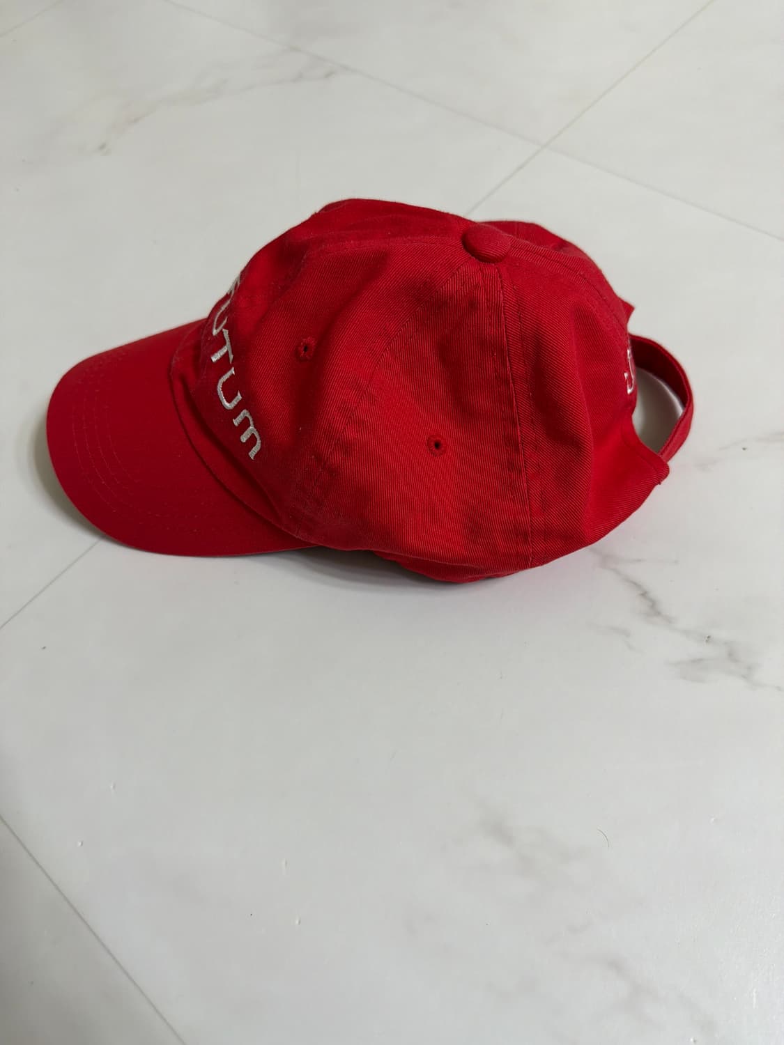베루툼 레드 볼캡 상품이미지2