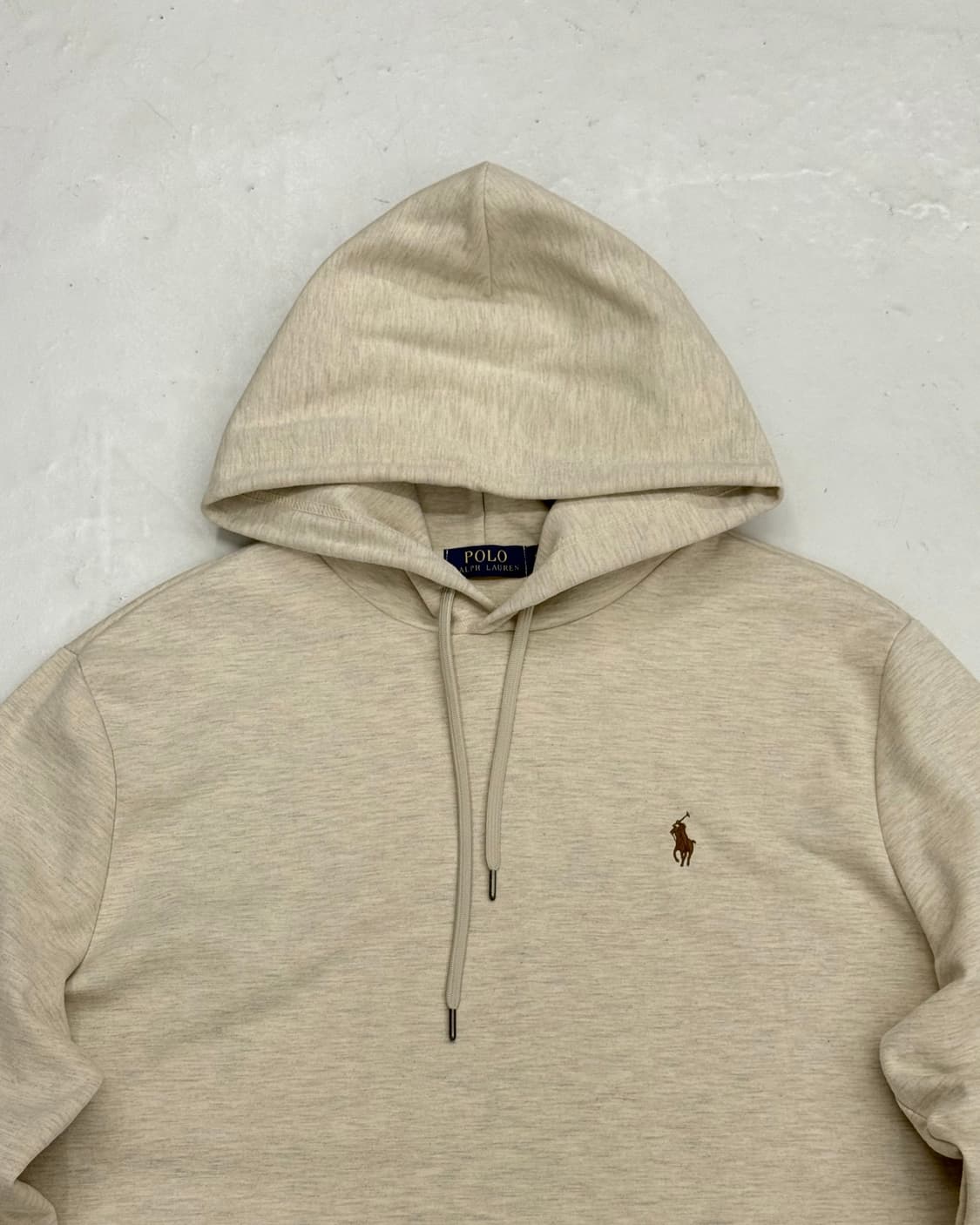 폴로 신형 큐알 오트밀 후드 상품이미지2