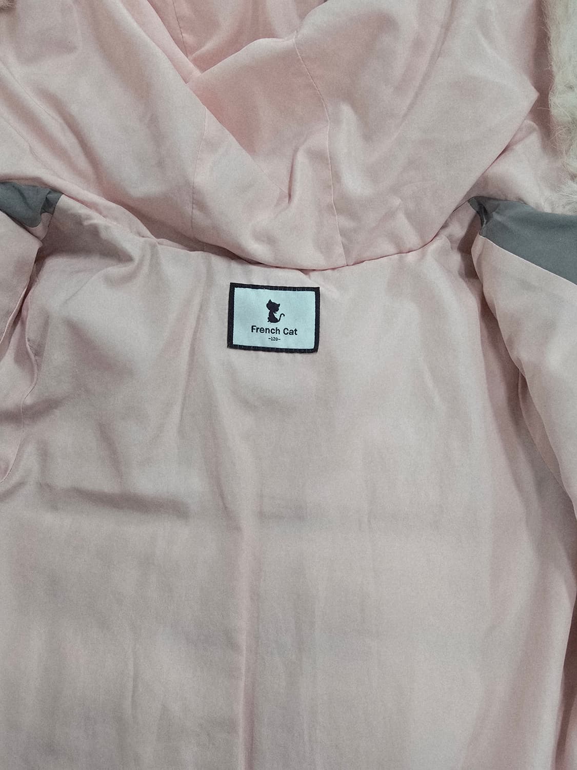 프렌치캣 여아 털카라 벨트 다운패딩 코트 상품이미지9