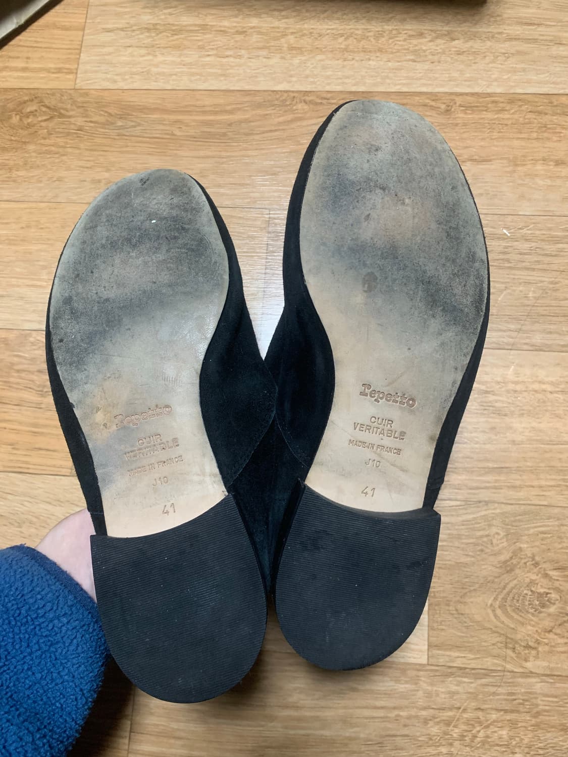 레페토 지지 블랙 스웨이드 41 상품이미지5