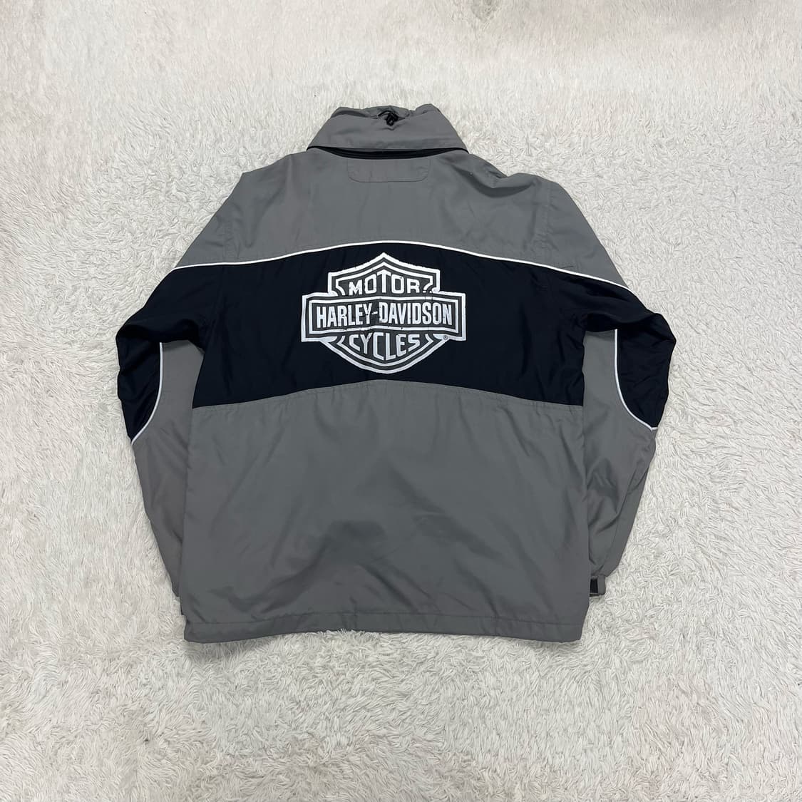 Harley-Davidson grey bomber jacket 상품이미지5