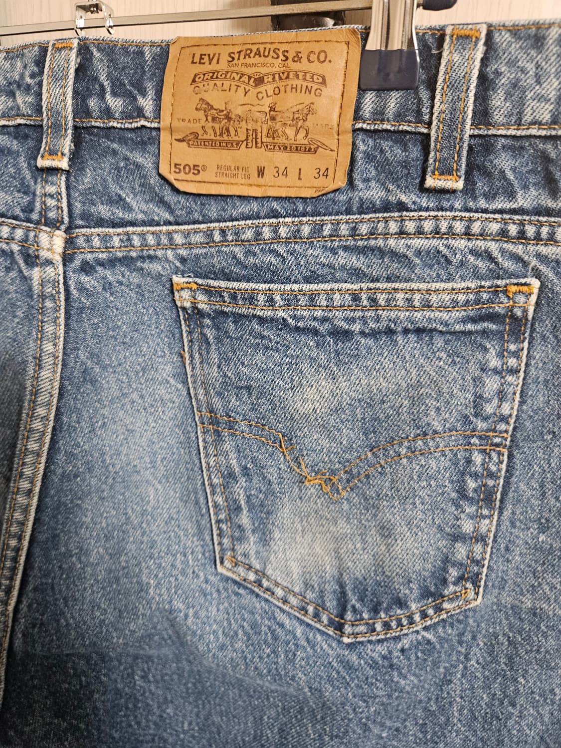 90s levis 505 34x32 리바이스 빈티지 상품이미지3