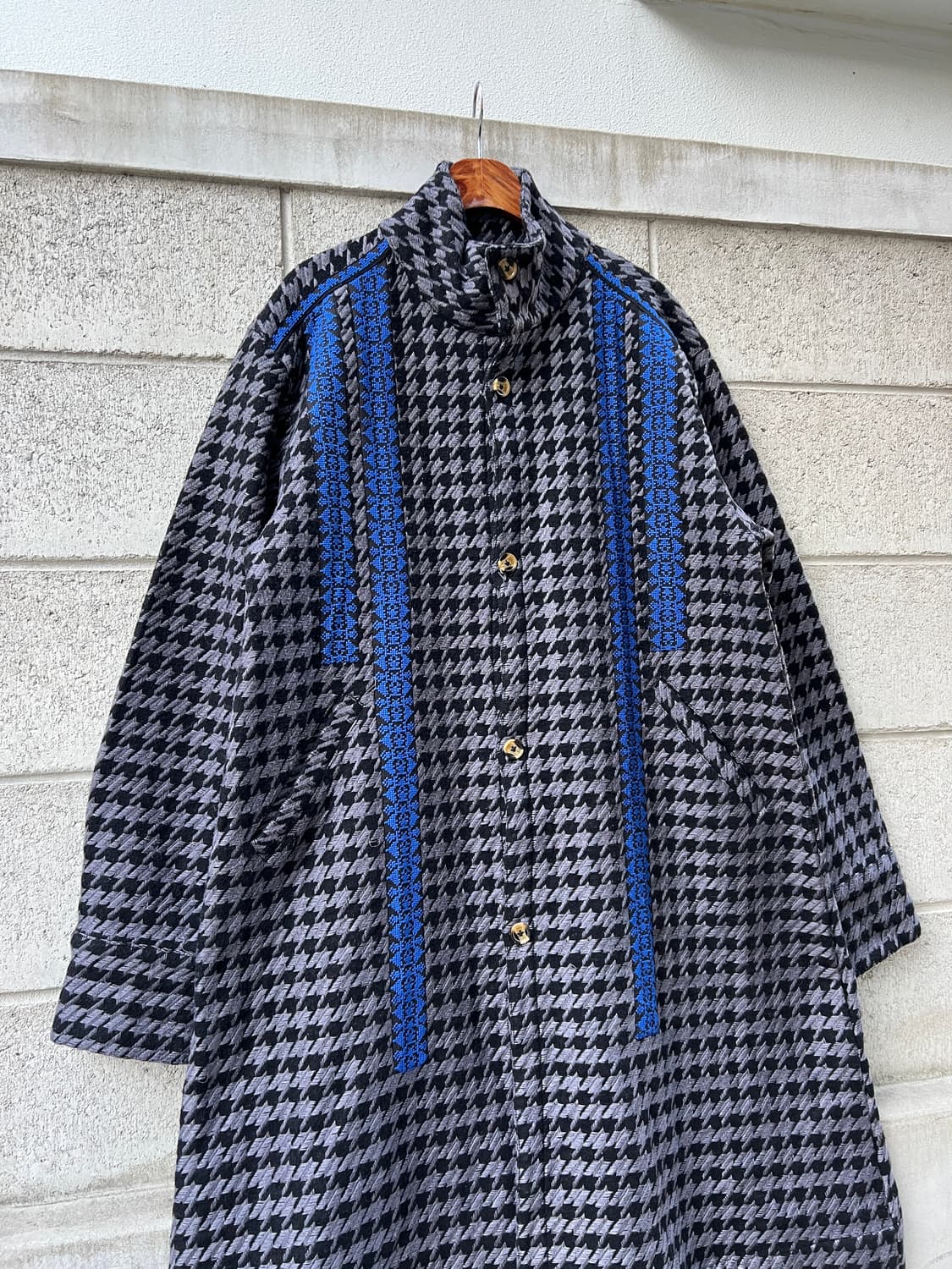 AMINA AZTEC CHECK COAT 아즈텍 체크 코트 상품이미지4