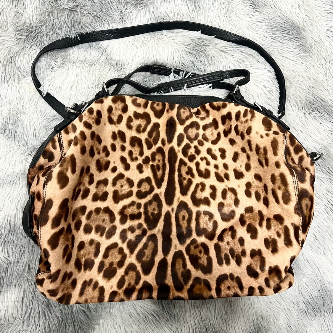 돌체앤가바나 송치가죽 투웨이 레오파드 크로스백 상품이미지6