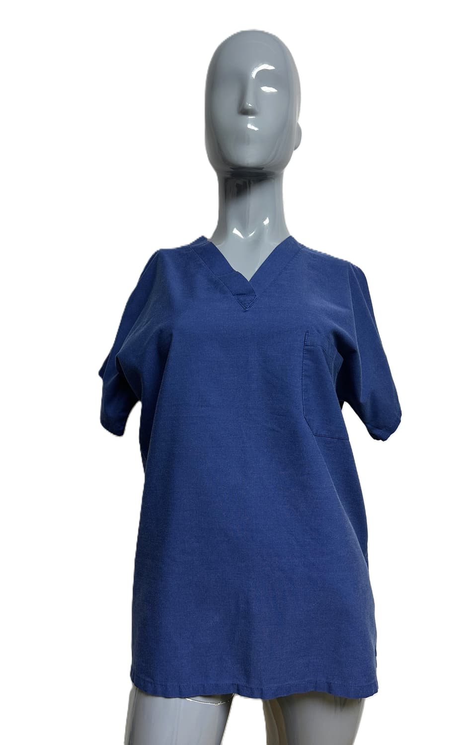 미국 미군 여군용 수술복 간호사 군의관 브이넥 반팔 티셔츠 (S) 상품이미지2