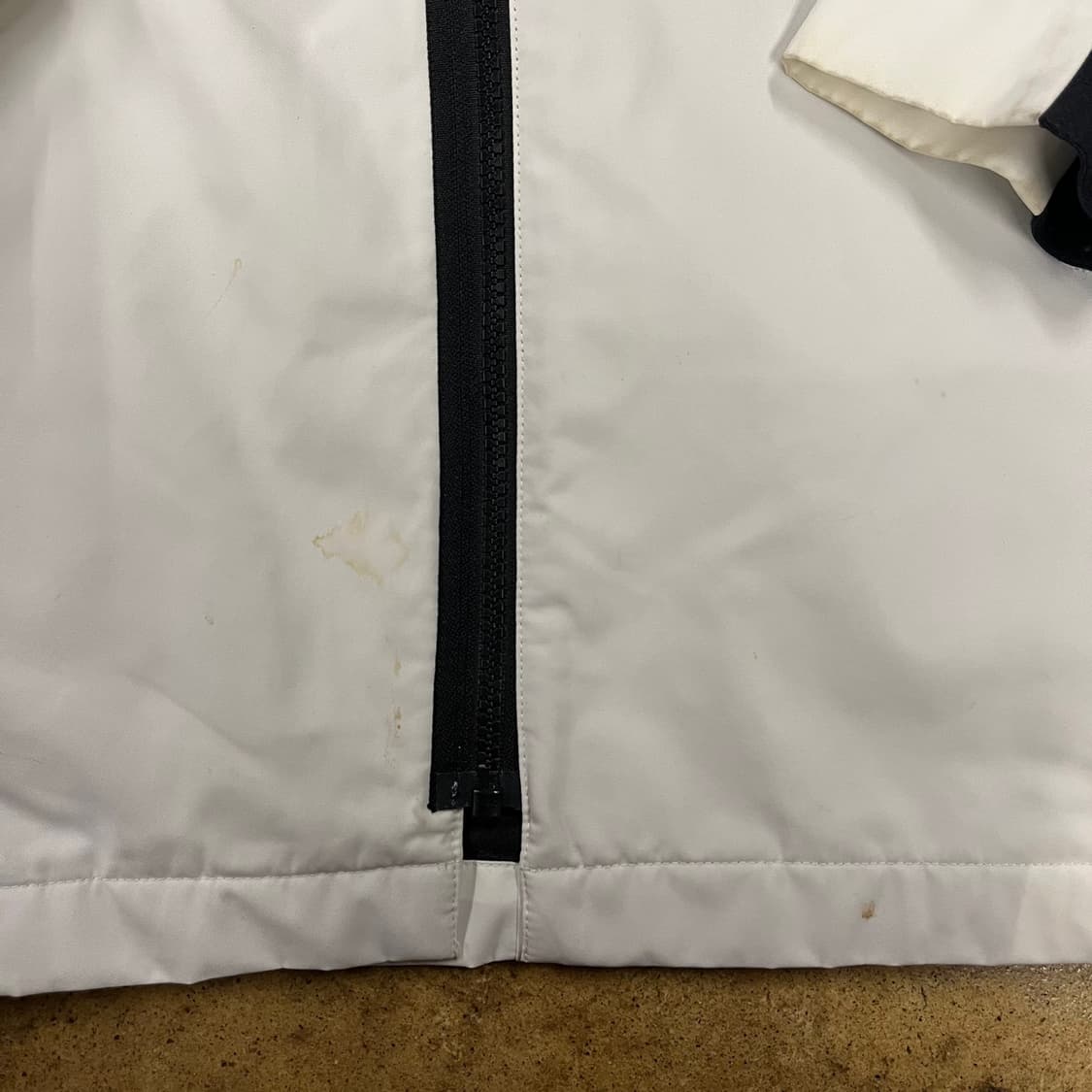 [정품/L] 아디다스 화이트 후드 바람막이 자켓 b14 상품이미지7