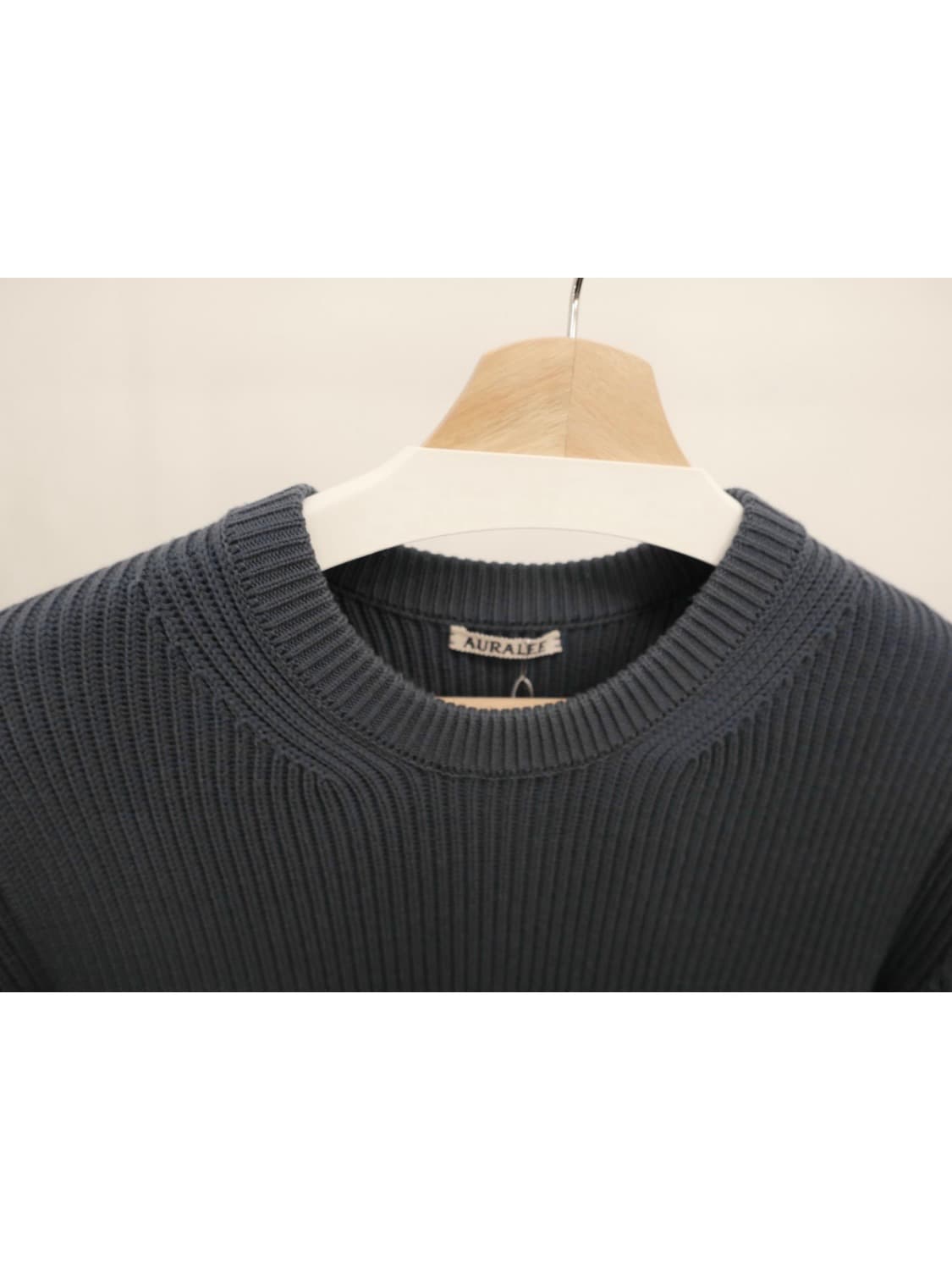 오라리 슈퍼 파인 울 립 니트 상품이미지3