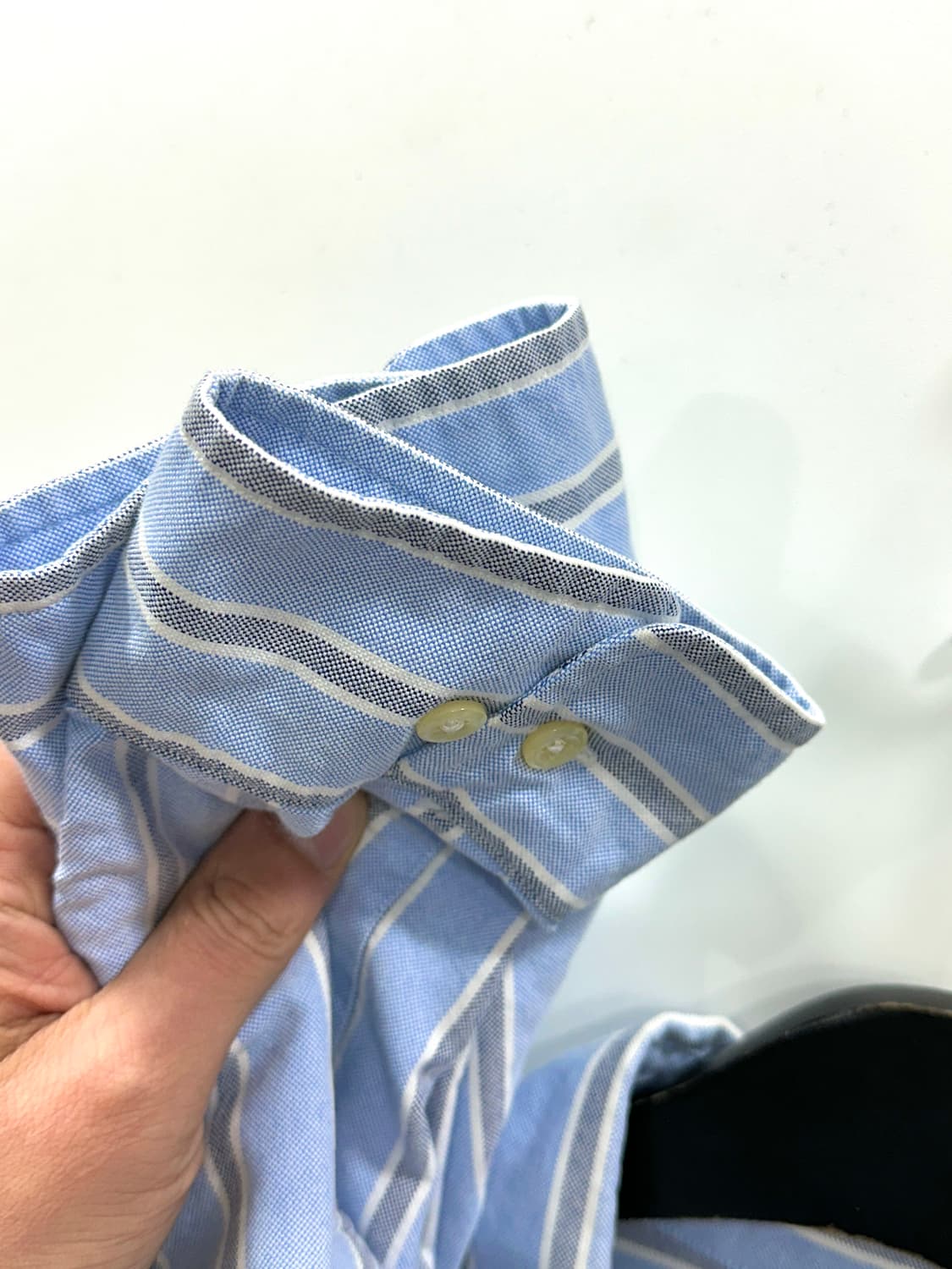 폴로 랄프로렌 버튼다운 스트라이프 셔츠 미국판 M 상품이미지4