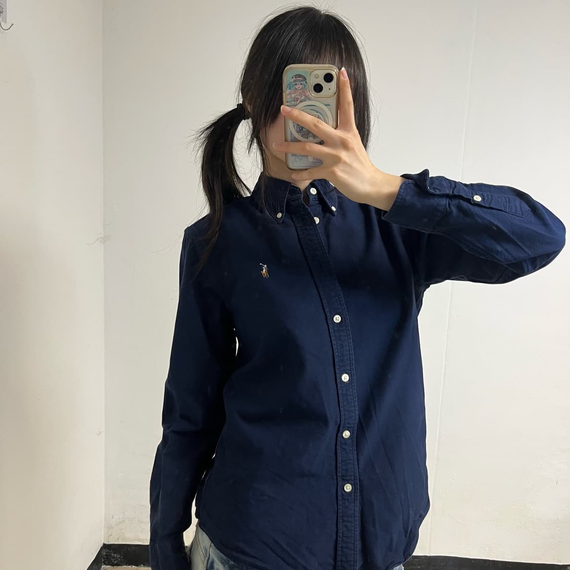 Polo Ralph Lauren Navy Shirt 상품이미지2