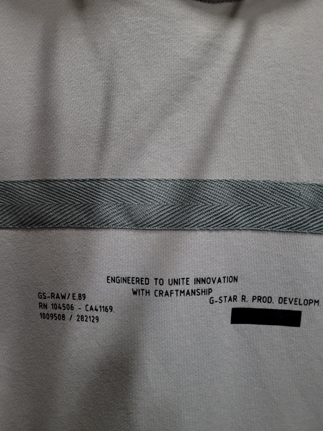 G-STAR RAW Unisex Tape Hooded Sweater 상품이미지3