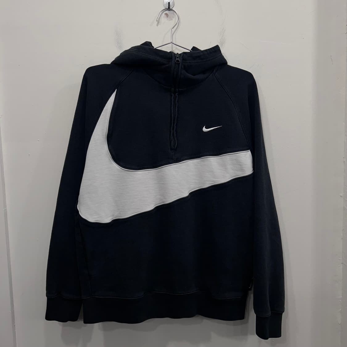 나이키 배색 빅 스우시 헤비코튼 후드 코튼 아노락 상품이미지2