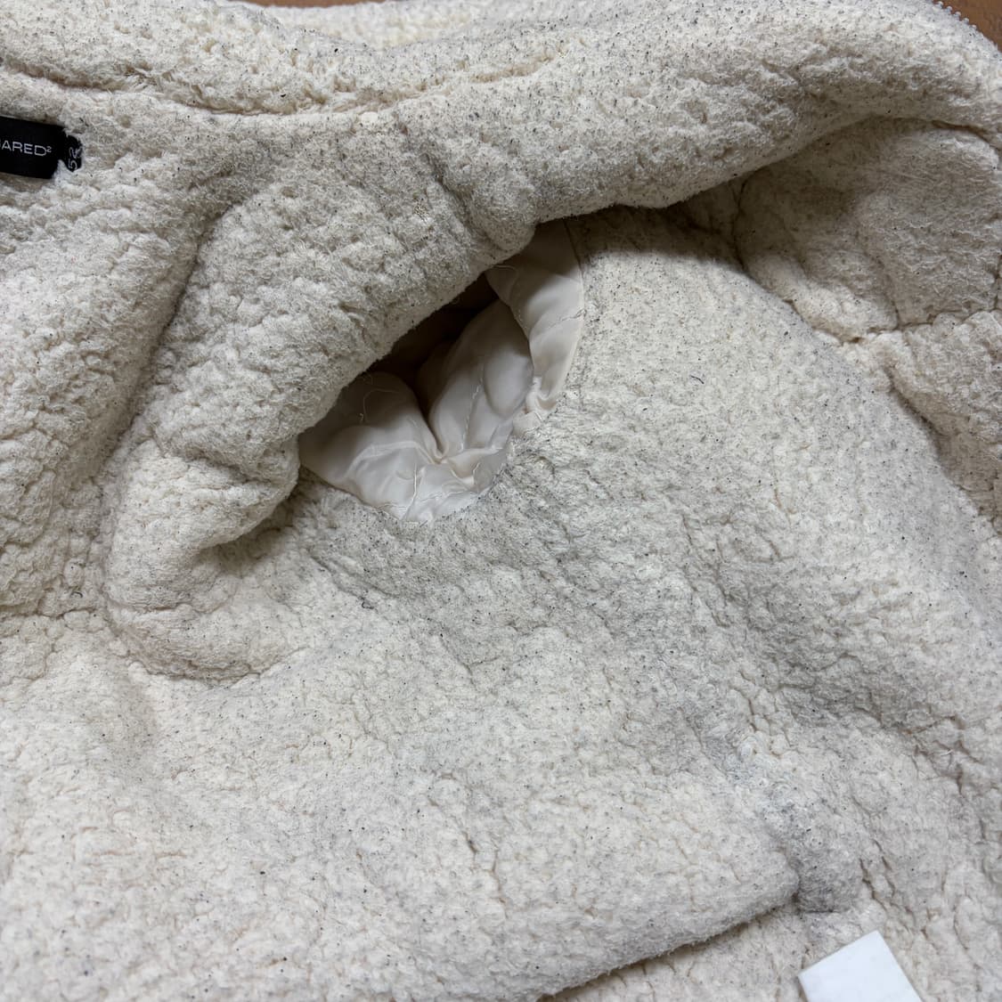 디스퀘어드2 안감 양털 후리스 집업 상품이미지8