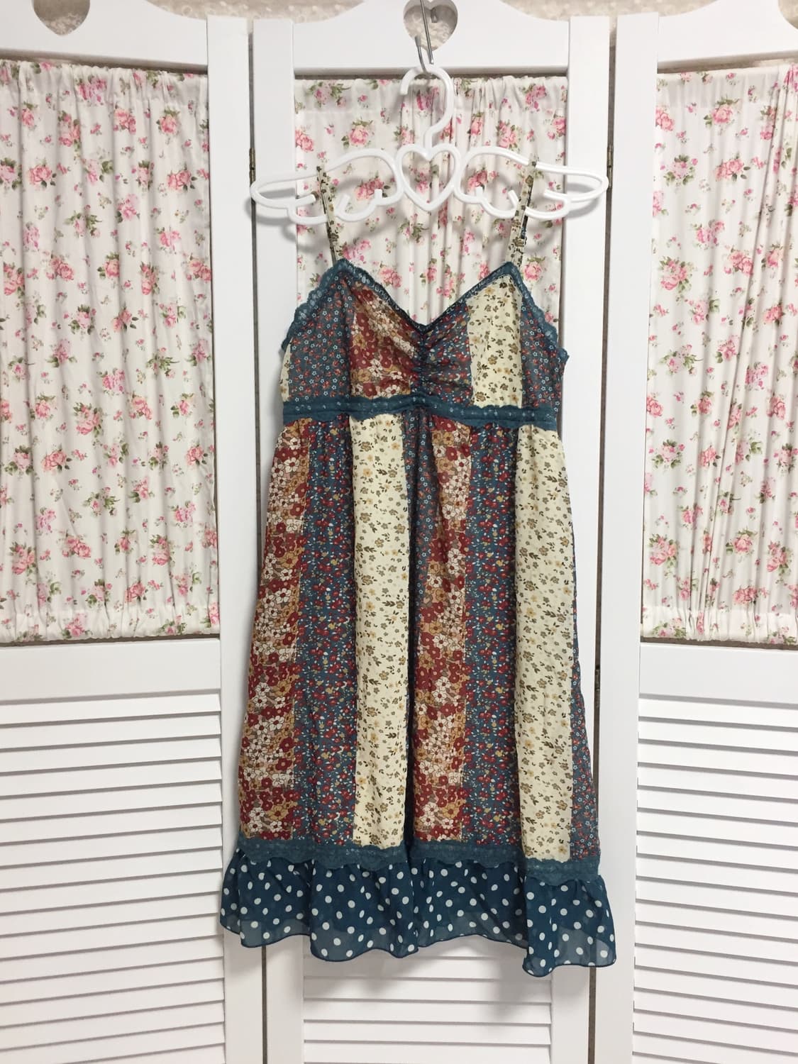 빈티지 하구미 청록 슬리브리스 상품이미지2