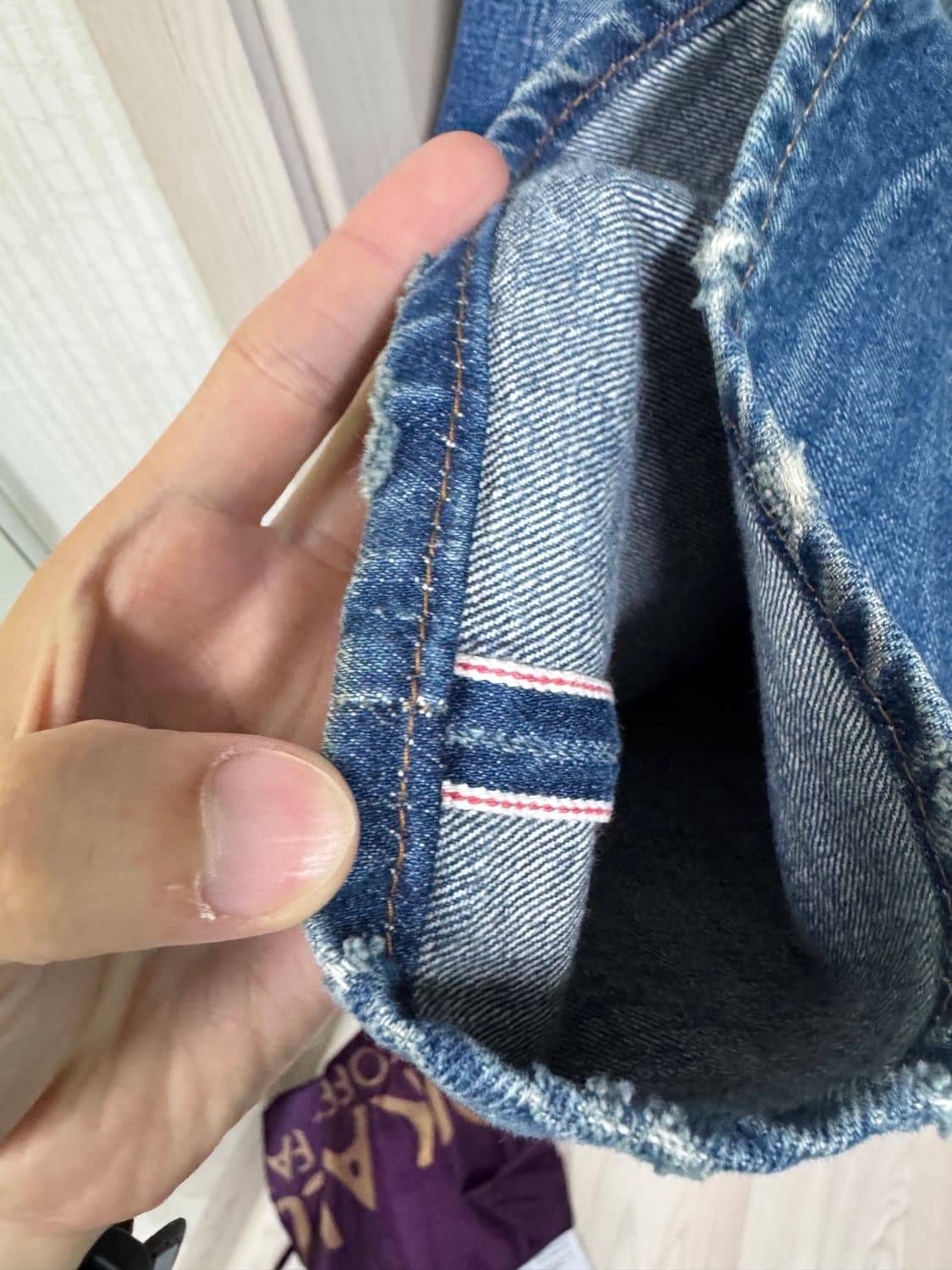 rrl 빈티지5포켓 그랜드폴스 진 31/30 상품이미지5