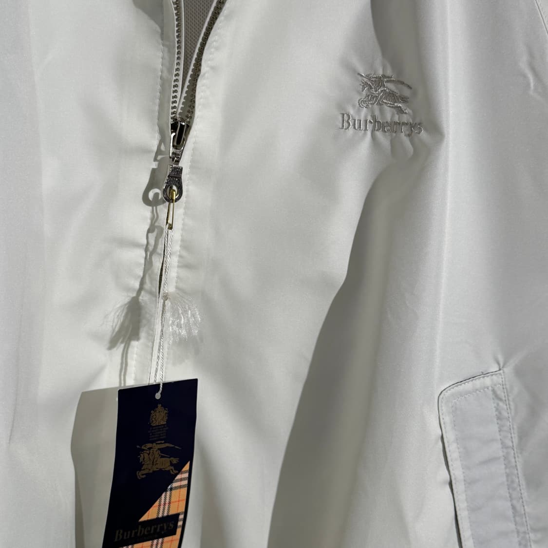 데드스탁)버버리 90s 우븐 자켓 XL 바람막이 상품이미지2