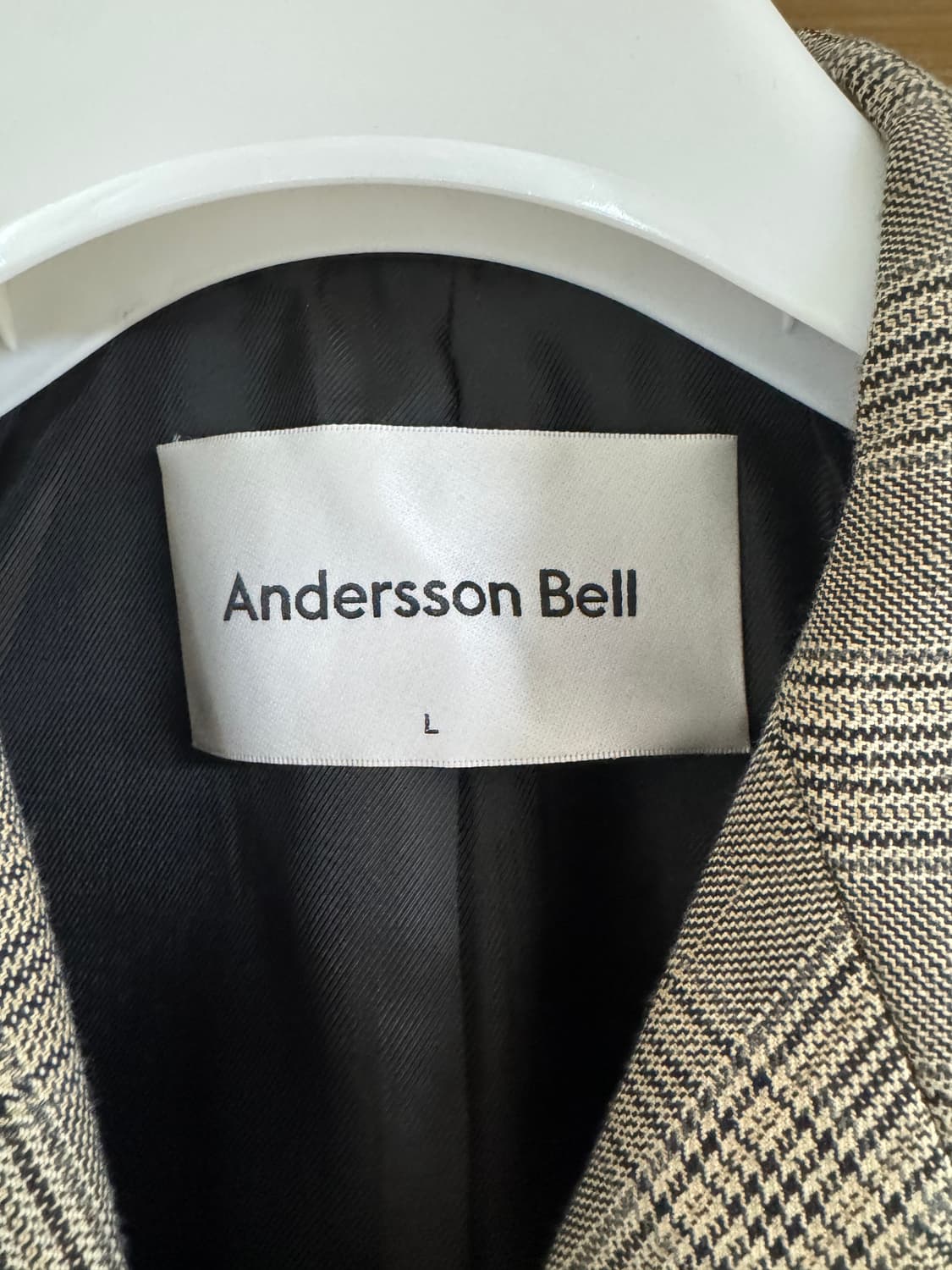 앤더슨벨 더블 자켓 오버핏  상품이미지3