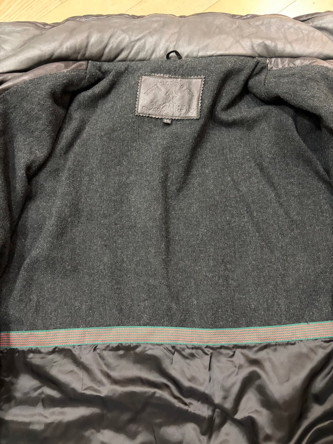 [XL] 빈티지 양가죽코트 made in korea 상품이미지5