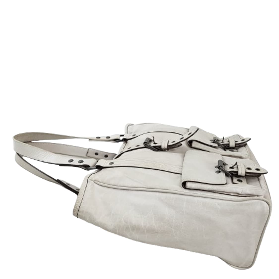 정품 멀버리 록산느 A4 램스킨 토트/숄더백 상품이미지5