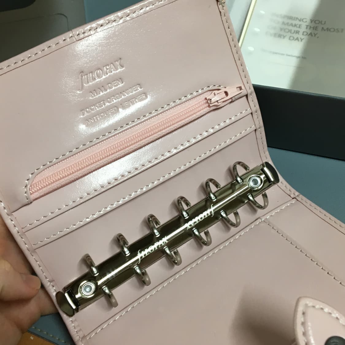 파일로팩스 다이어리 a7 핑크 상품이미지2