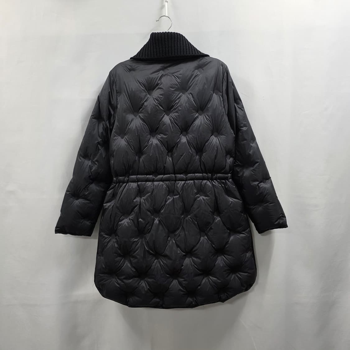 0722 KOOKAi쿠카이 니트카라 오리털 롱패딩 블랙 66사이즈 상품이미지2