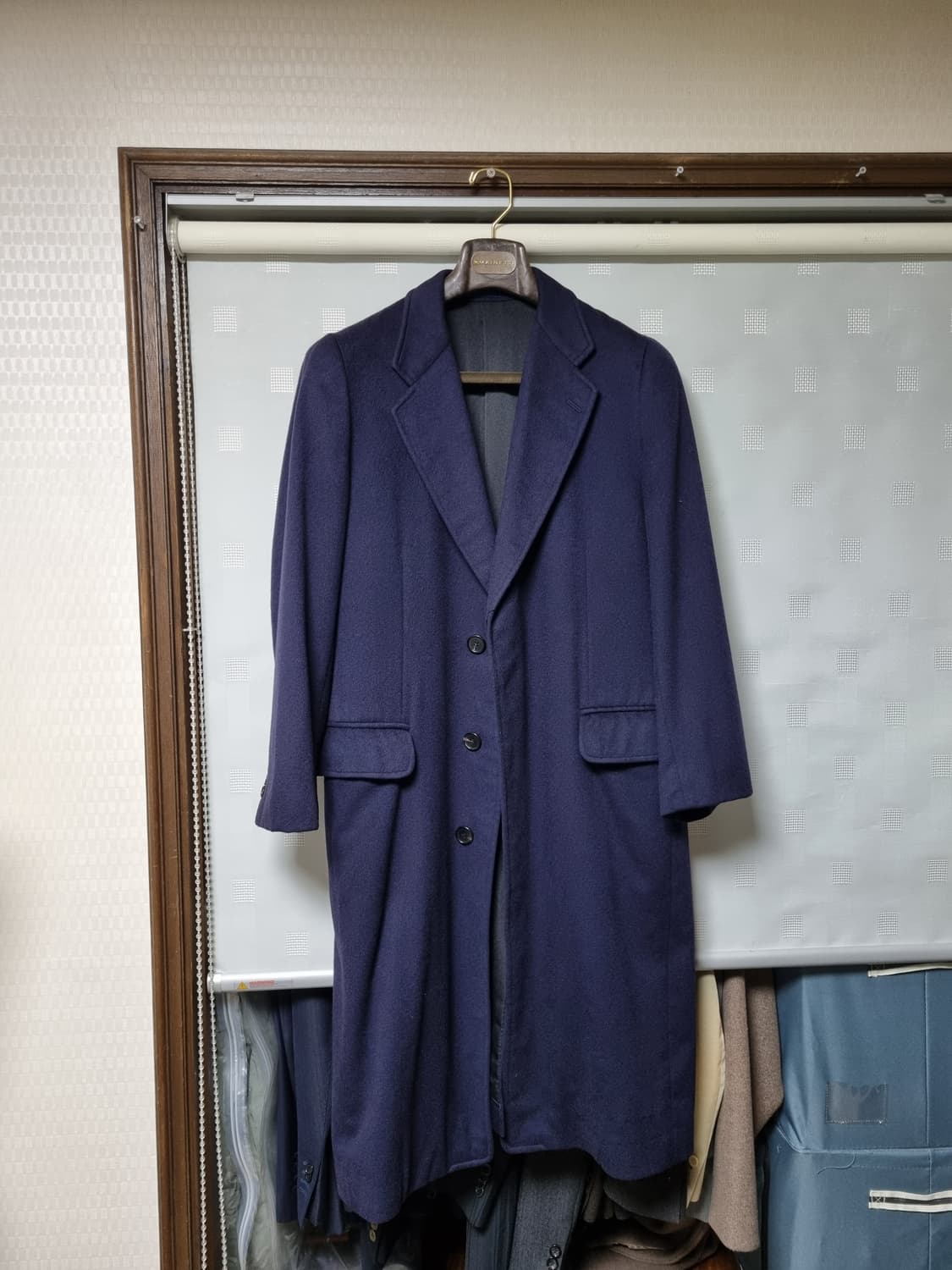 크롬비 캐시미어100 체스터필드 코트 상품이미지10