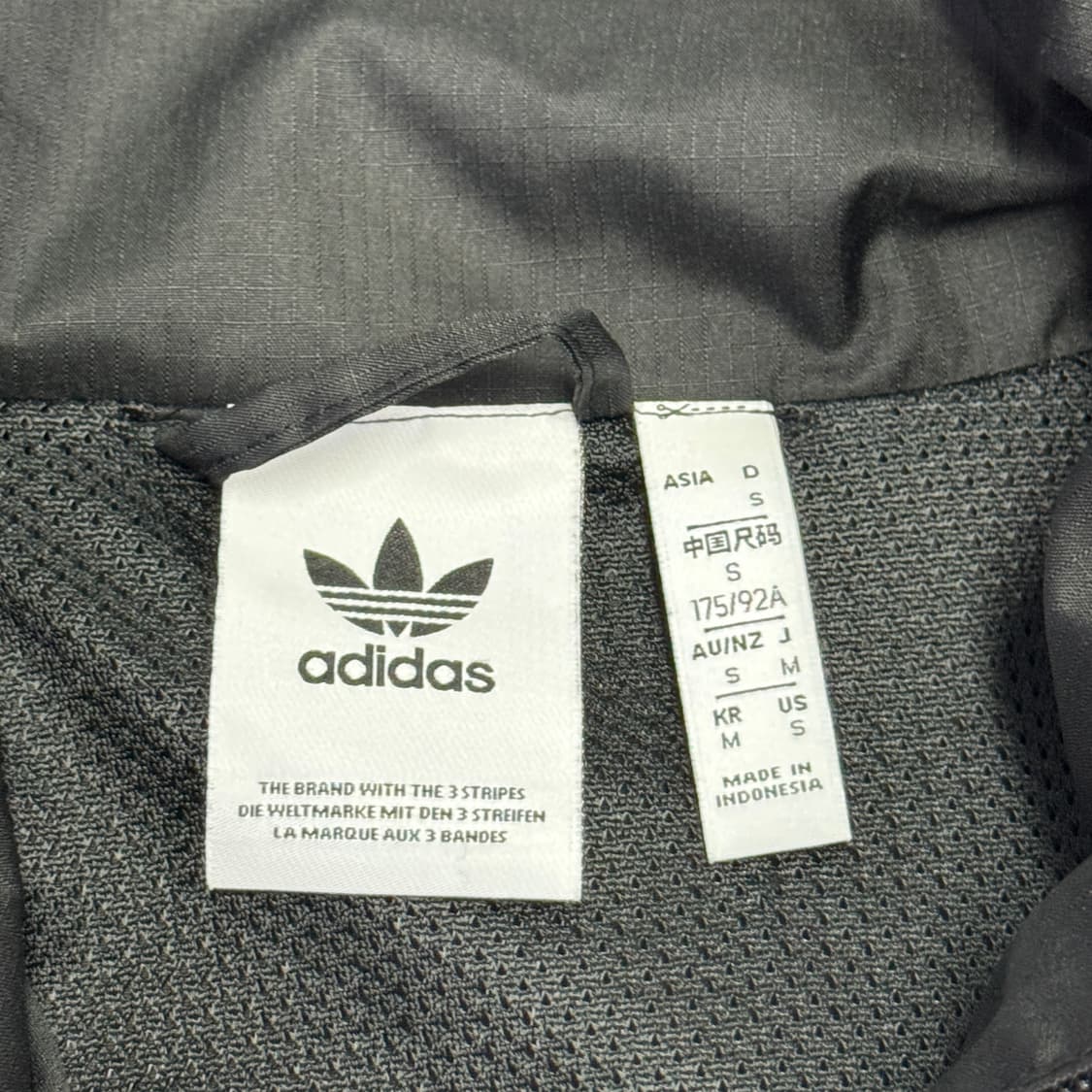 아디다스 멀티컬러 사이드라인 바람막이 S 상품이미지5