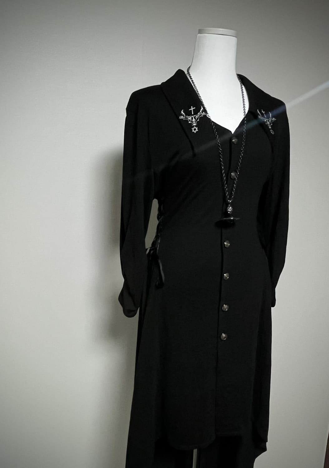 sexpotrevenge 고딕 십자가 롱원피스 고스펑크 상품이미지2