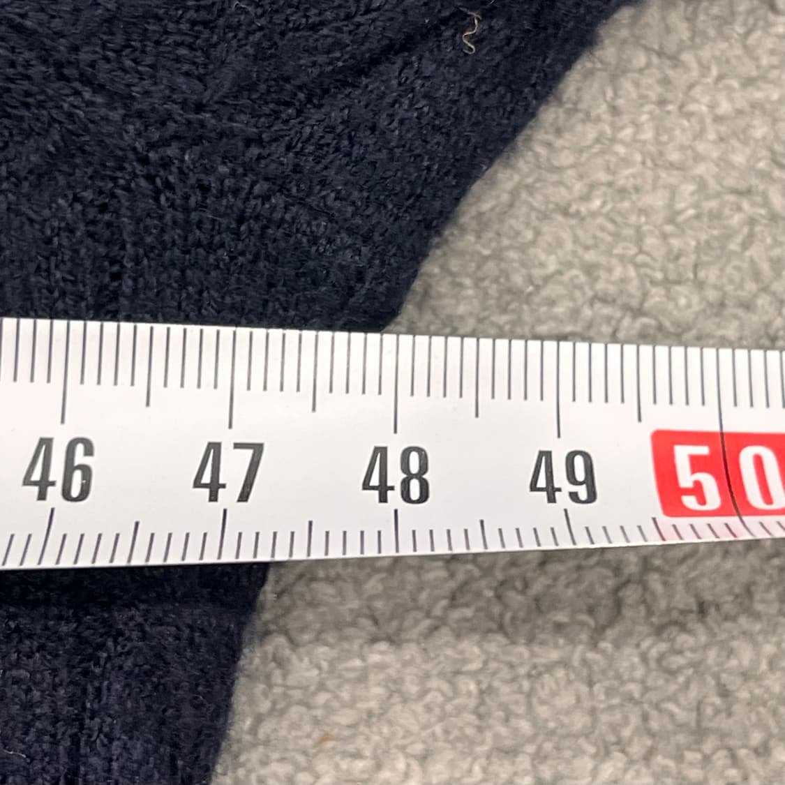 85 까사렐 네이비 케이블 니트 후드집업 상품이미지6