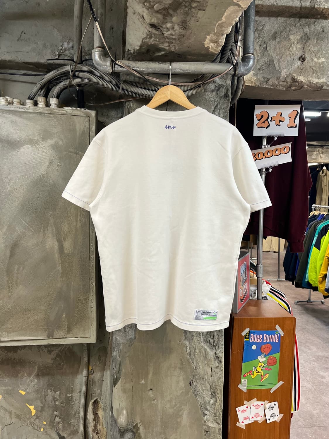 아더에러 베이더 반팔티 화이트 A2 #csz3588 상품이미지2