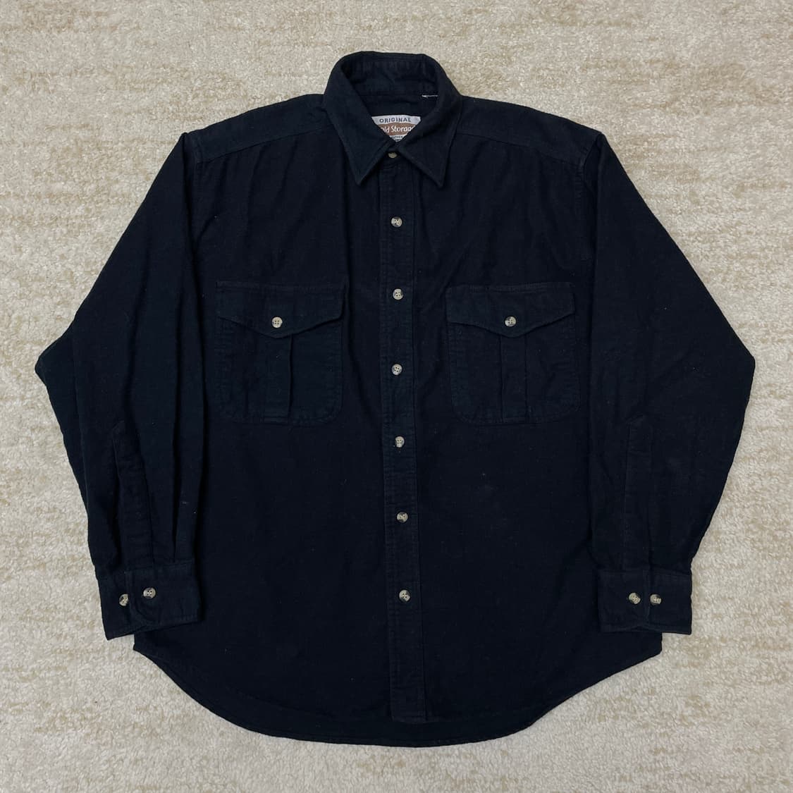 [L] Original Cold Storage 울 블렌드 셔츠   상품이미지1