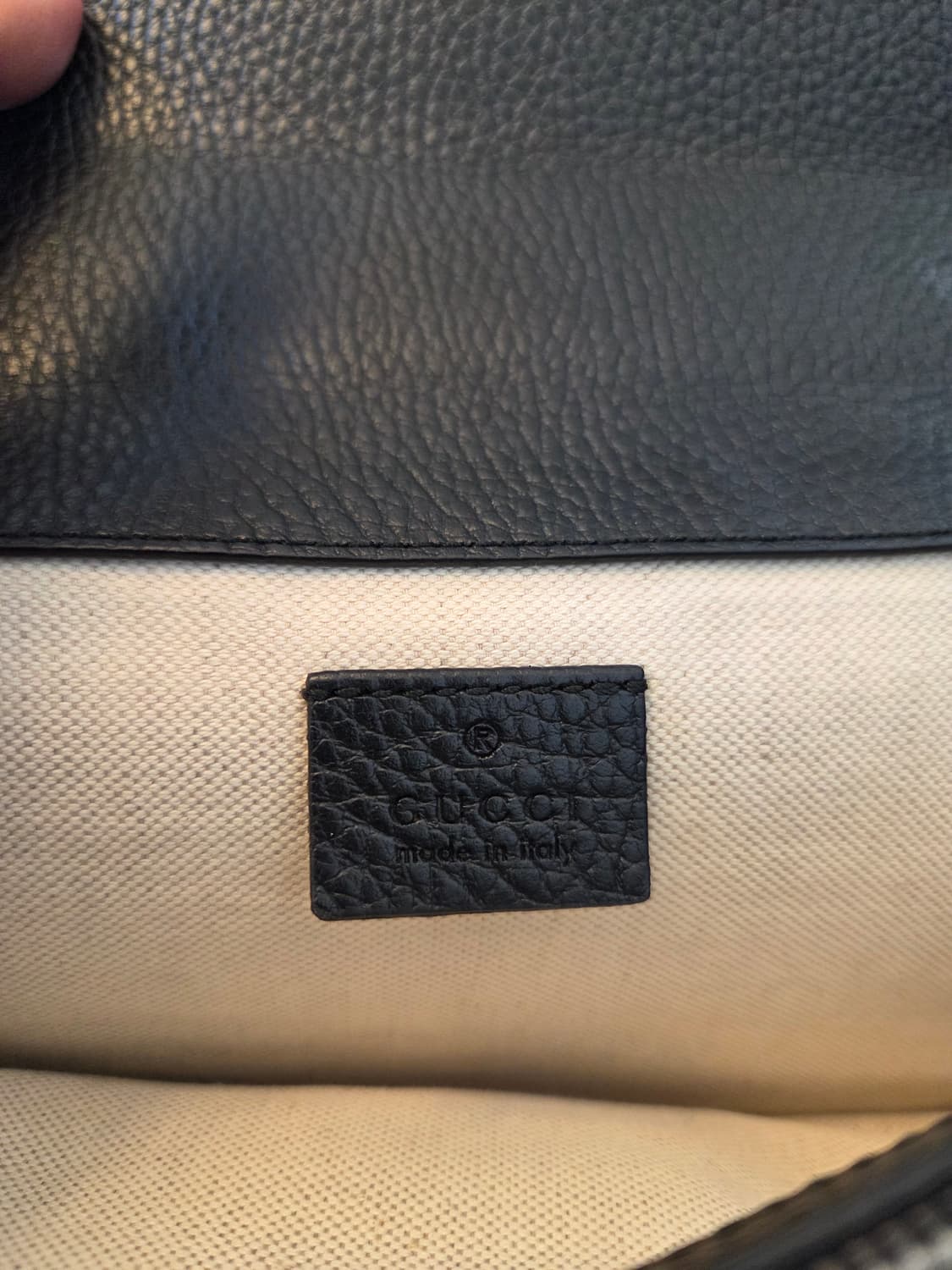 구찌 디오니서스 레더 크리스탈 체인 숄더백스몰 네이비 상품이미지6