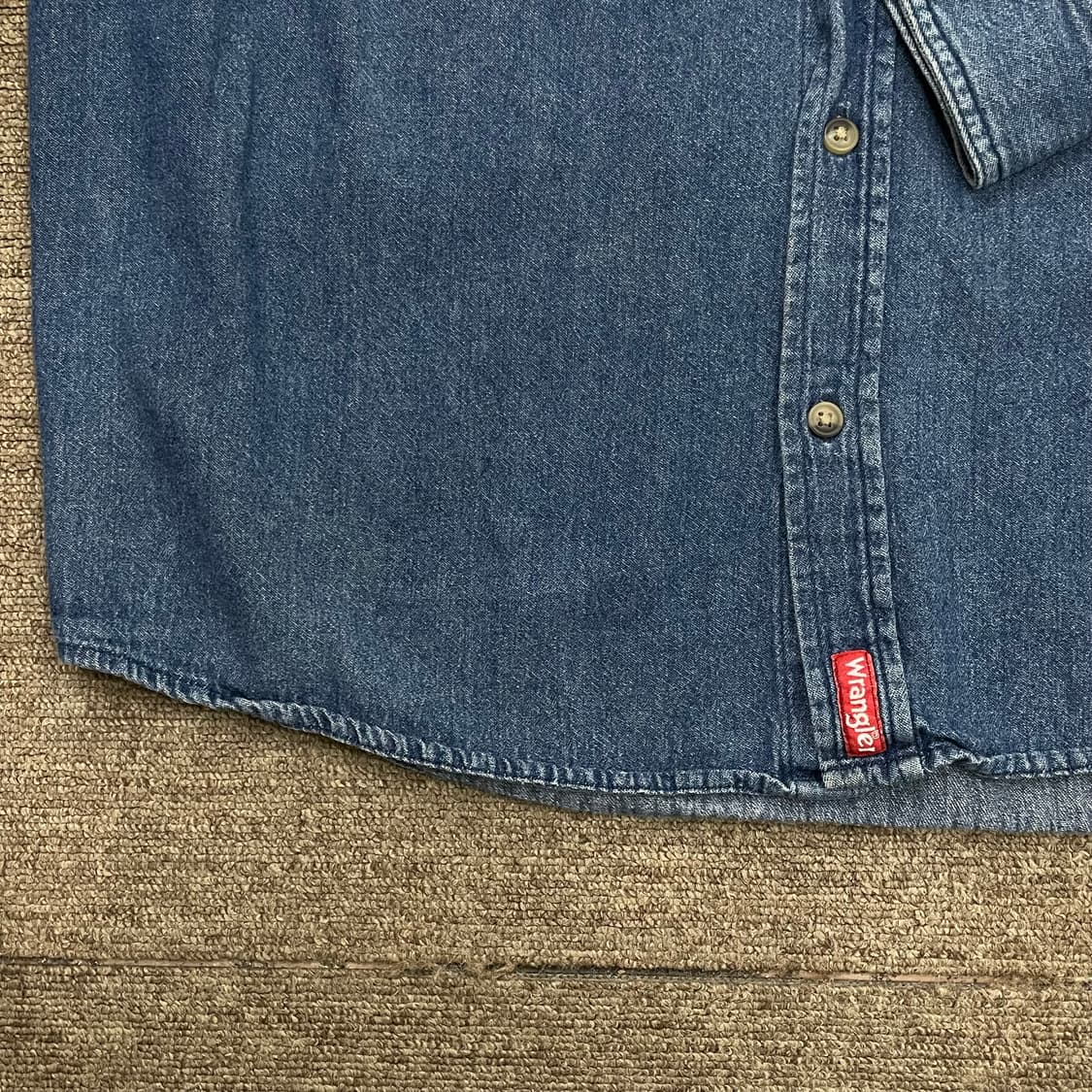 (M) Wrangler 랭글러 데님 셔츠 상품이미지4